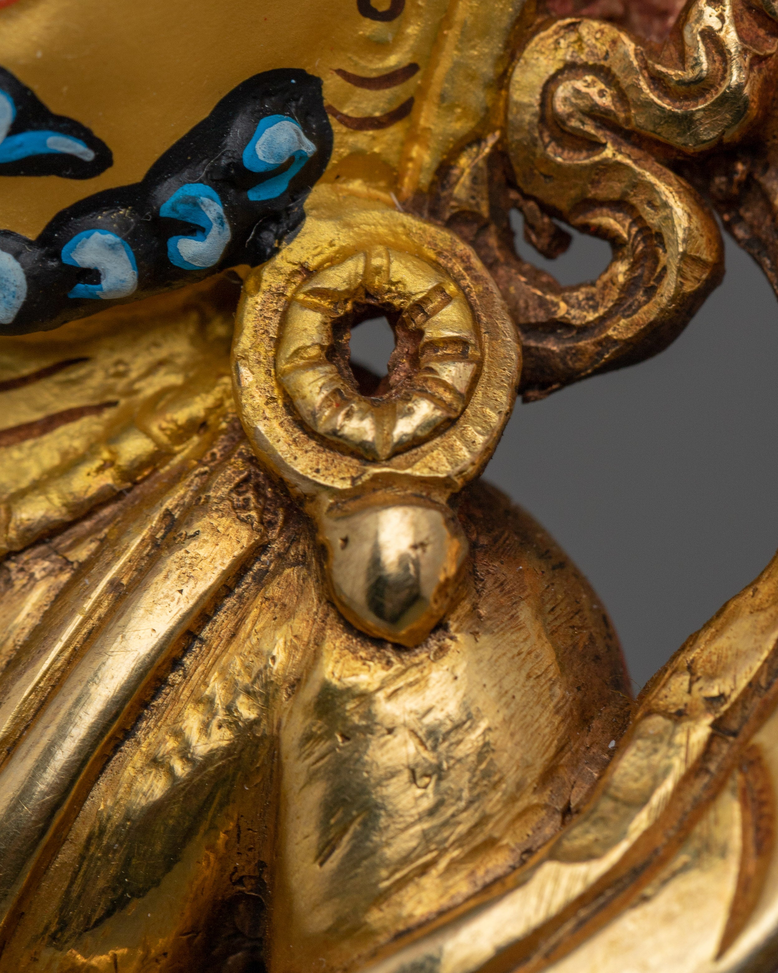 Buddhist Prosperity Art Dzambhala | Tibetan Wealth Deity for Abundance