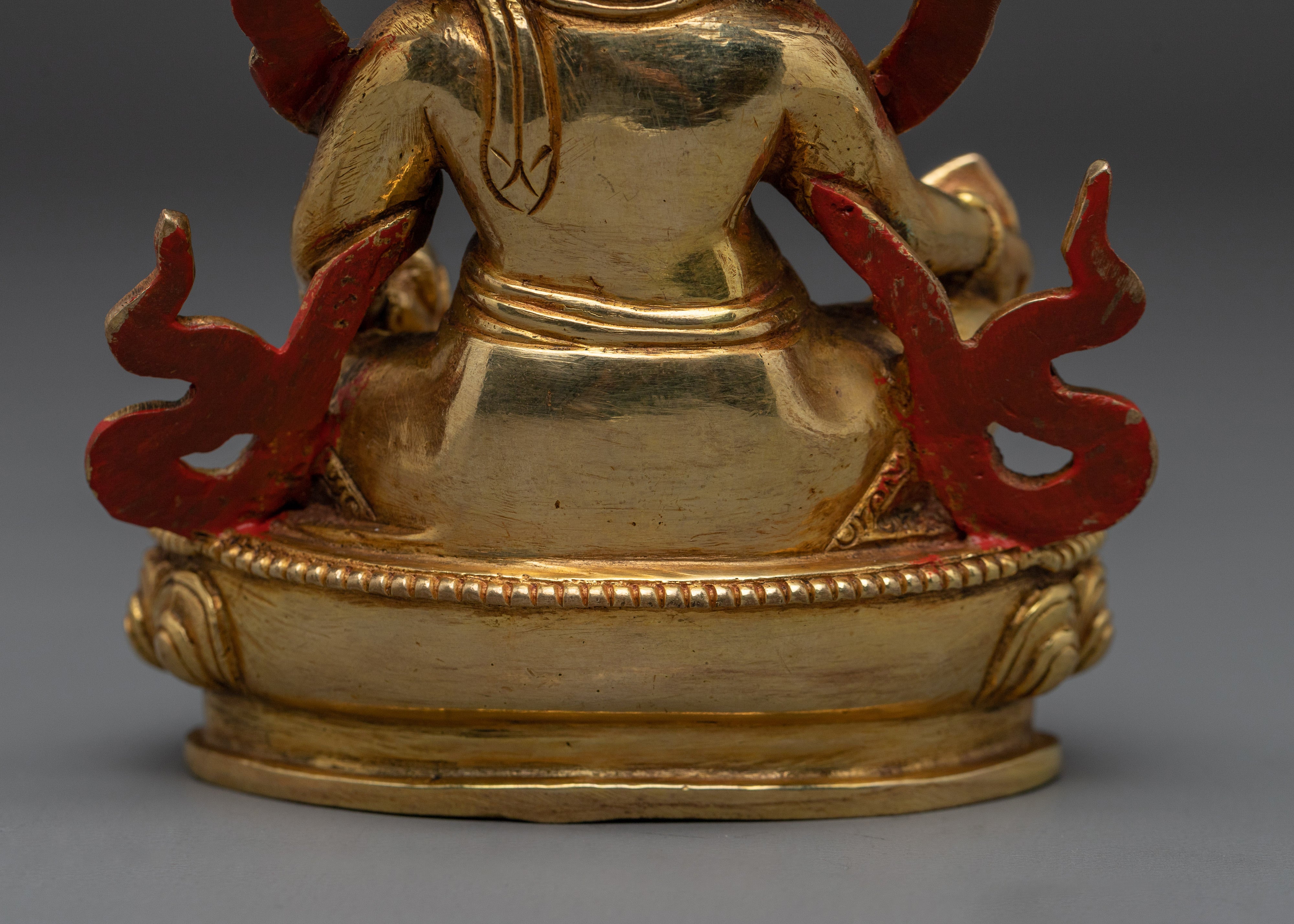 Buddhist Prosperity Art Dzambhala | Tibetan Wealth Deity for Abundance