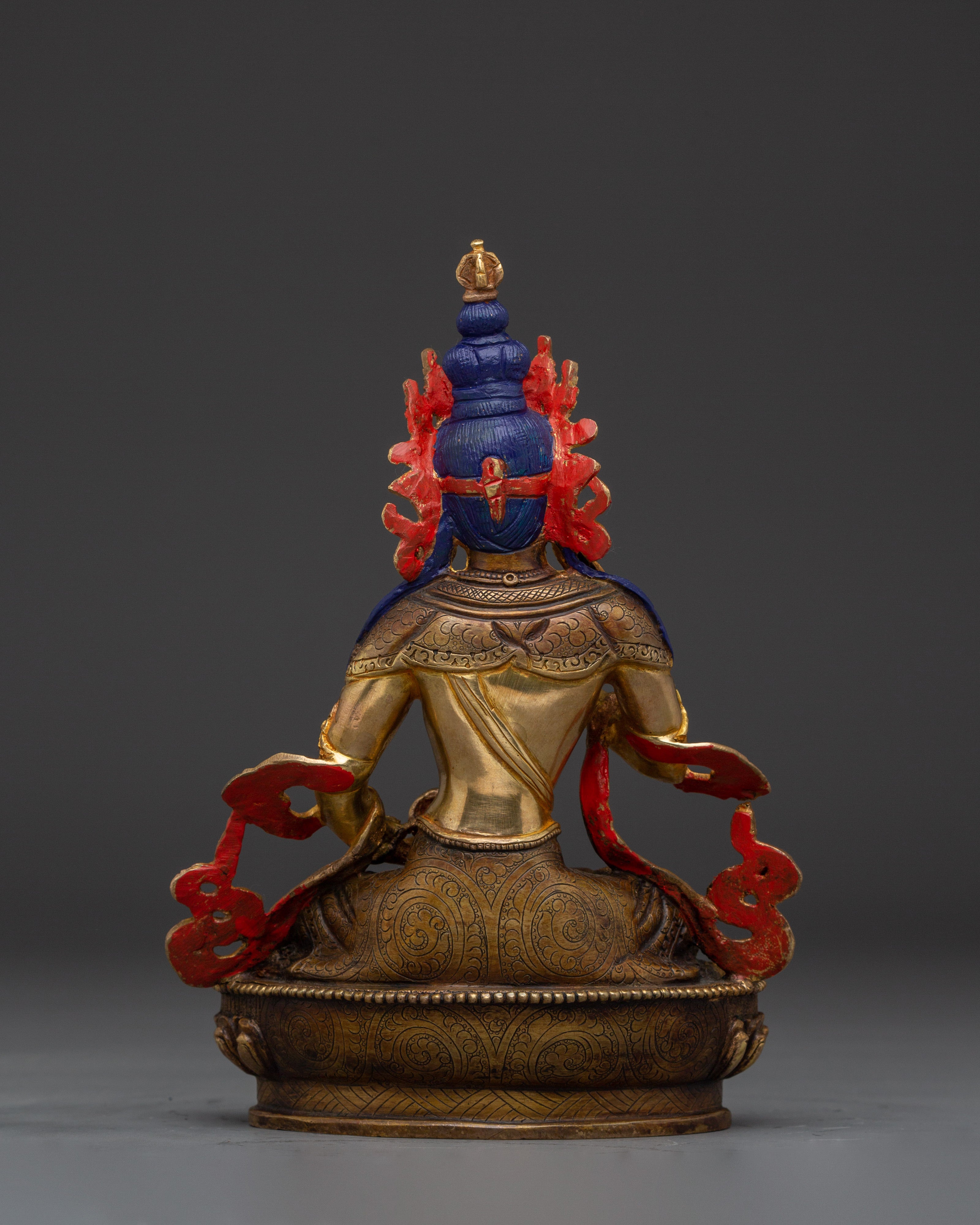 Buddhist Artwork of Vajrasattva - Deity for Purification and Spiritual Practice