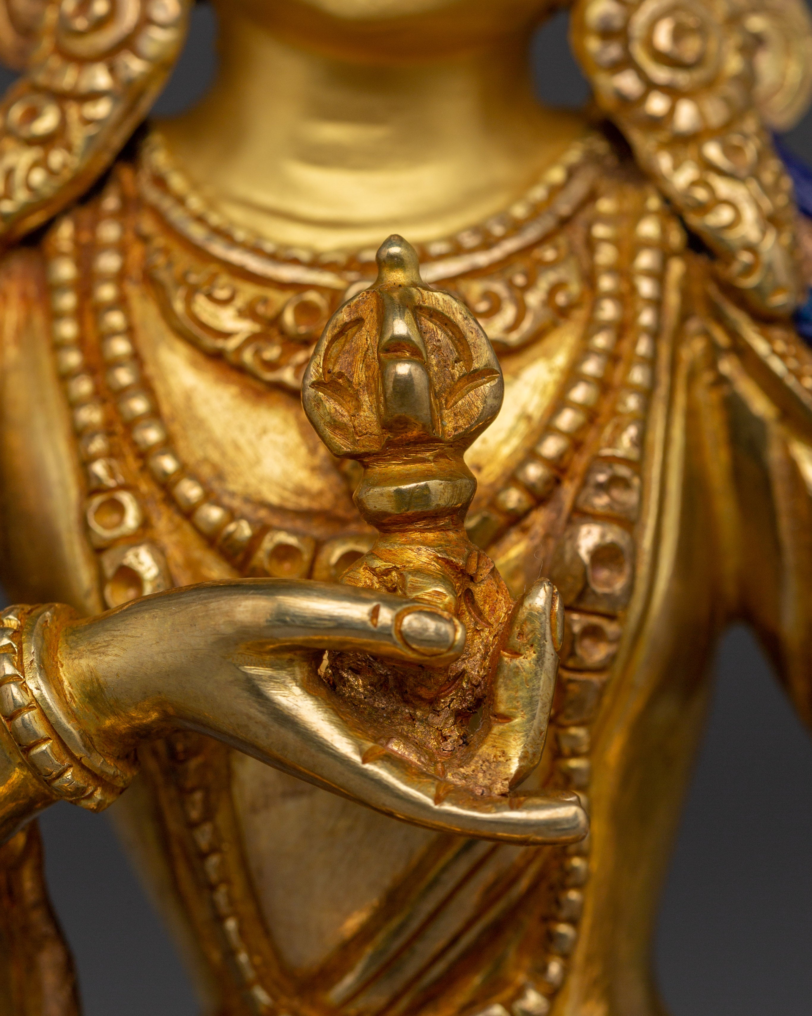 Buddhist Artwork of Vajrasattva - Deity for Purification and Spiritual Practice