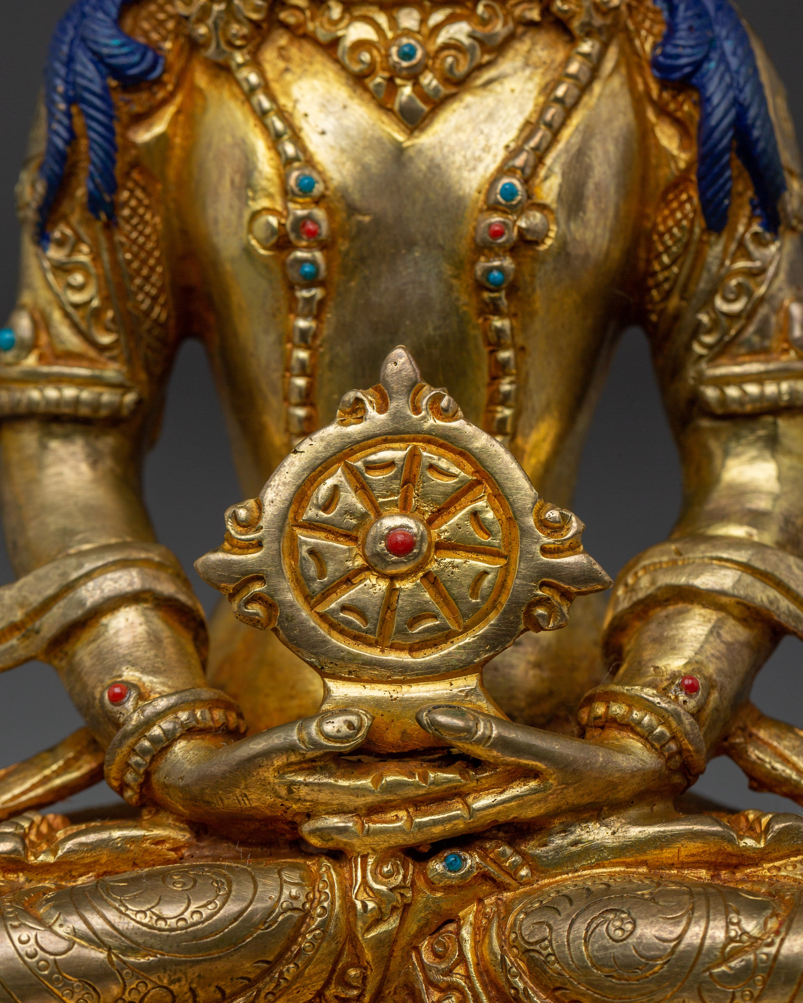 Dharmachakra Vairocana Statue | Meditation and Peace Decor
