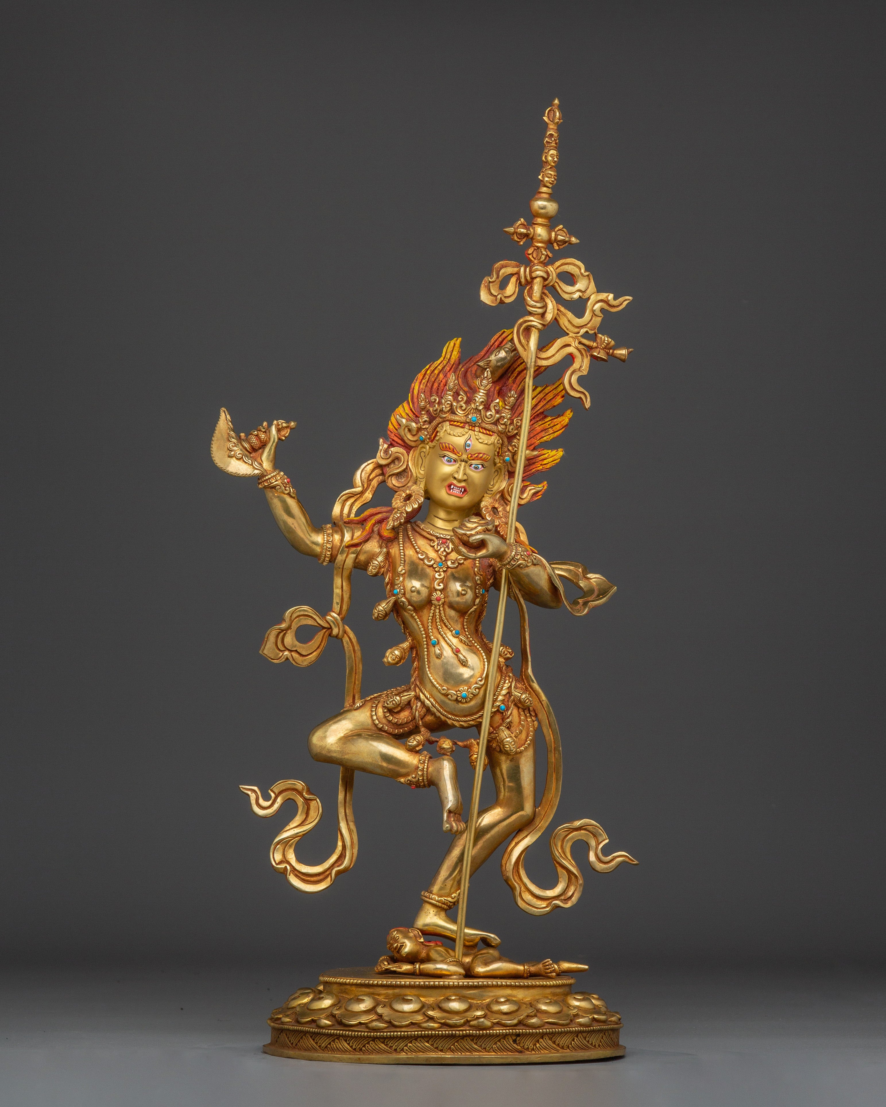 Female Dorje Phangmo statue | Wrathful Tantric Goddess