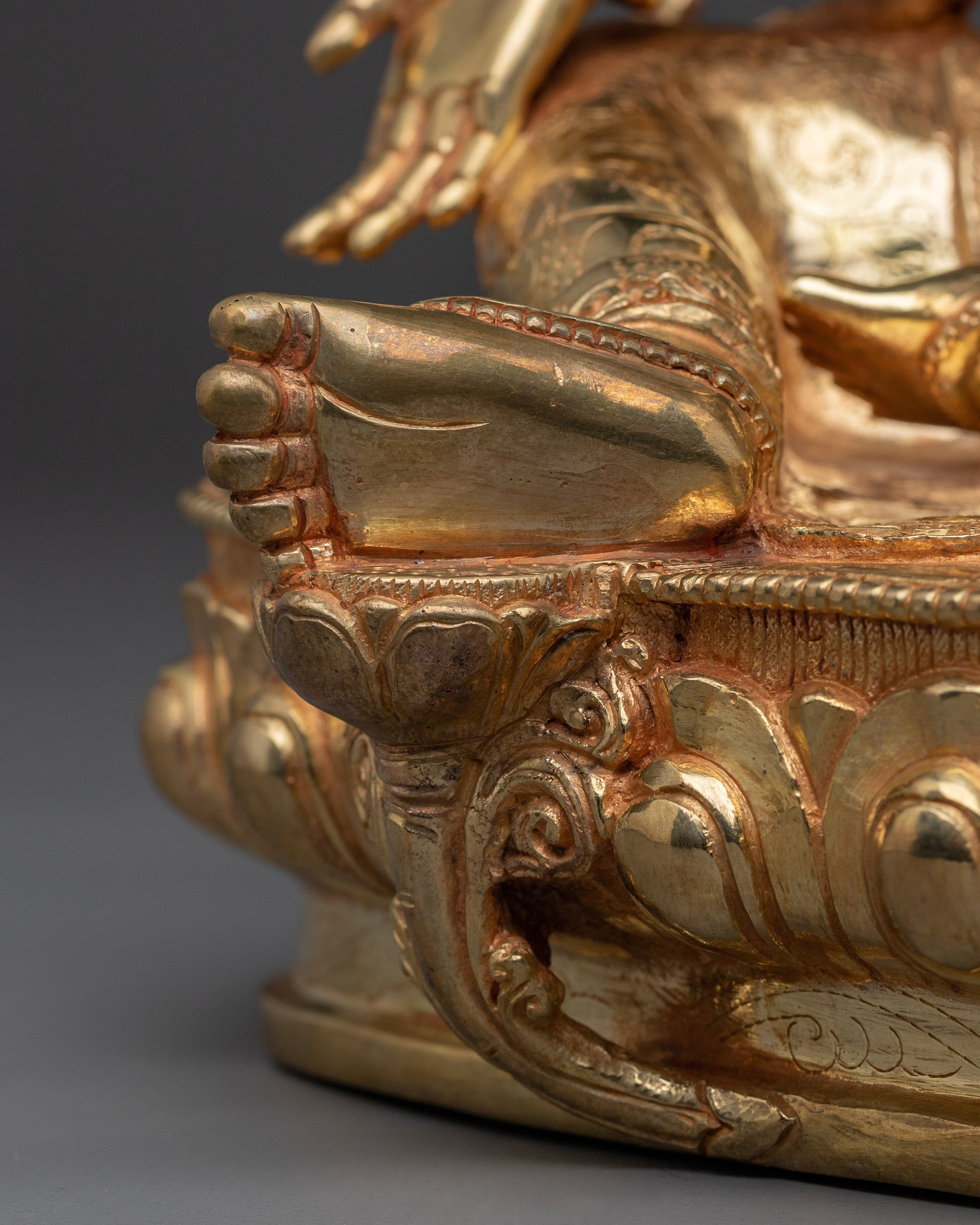 Laxmi Devi Golden Statue | Hindu Goddess of Wealth and Abundance