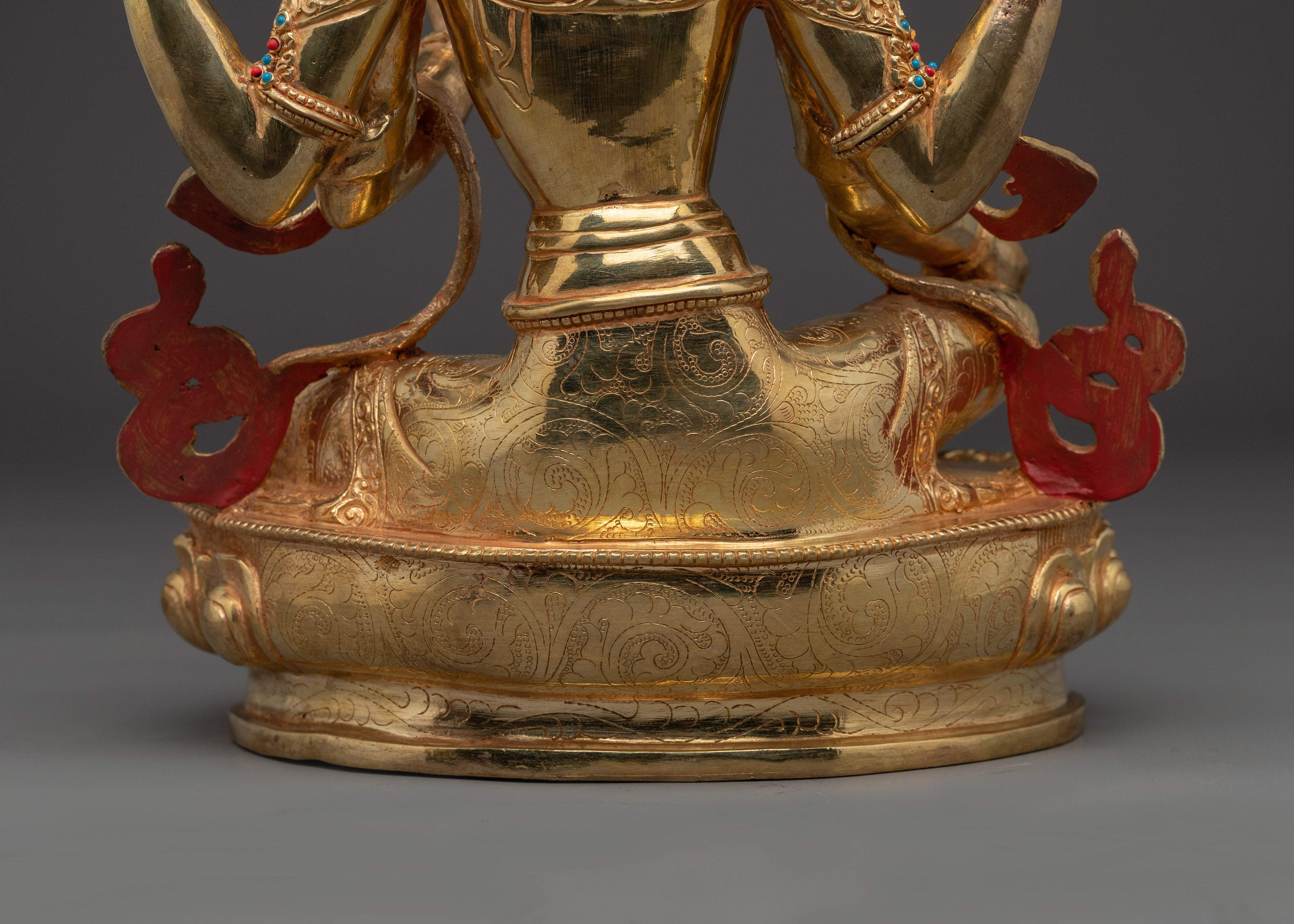 Laxmi Devi Golden Statue | Hindu Goddess of Wealth and Abundance