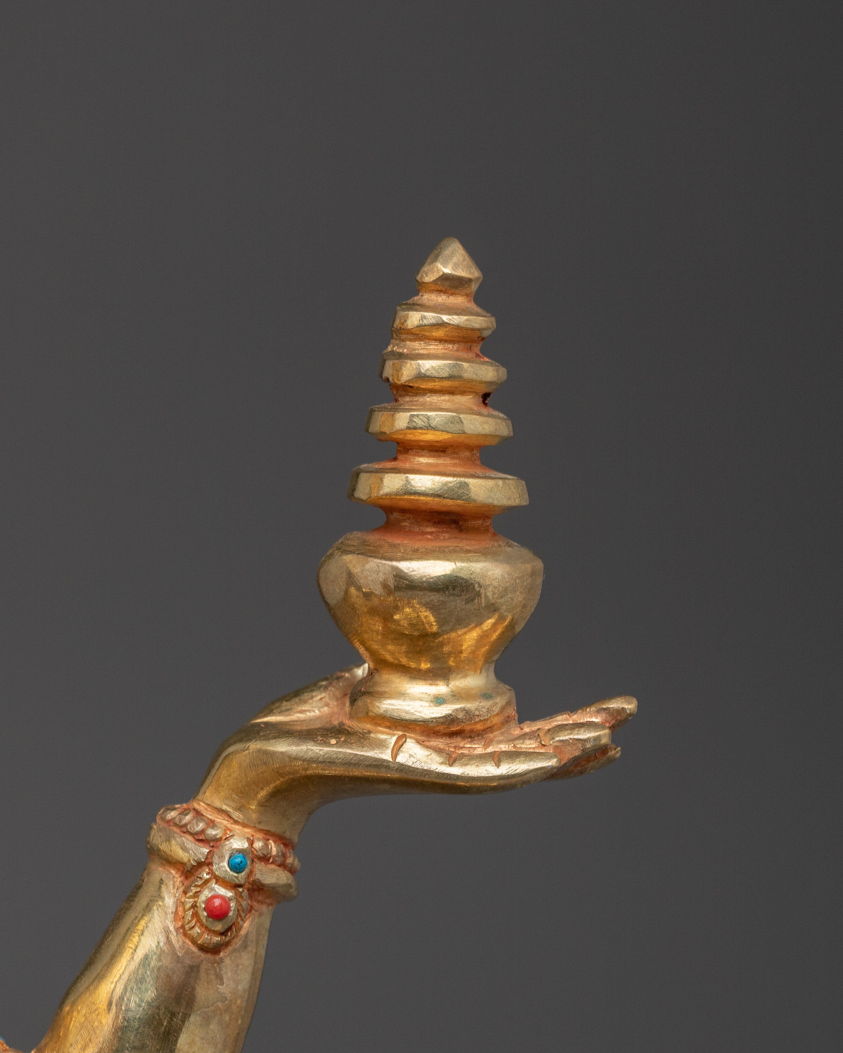 Laxmi Devi Golden Statue | Hindu Goddess of Wealth and Abundance