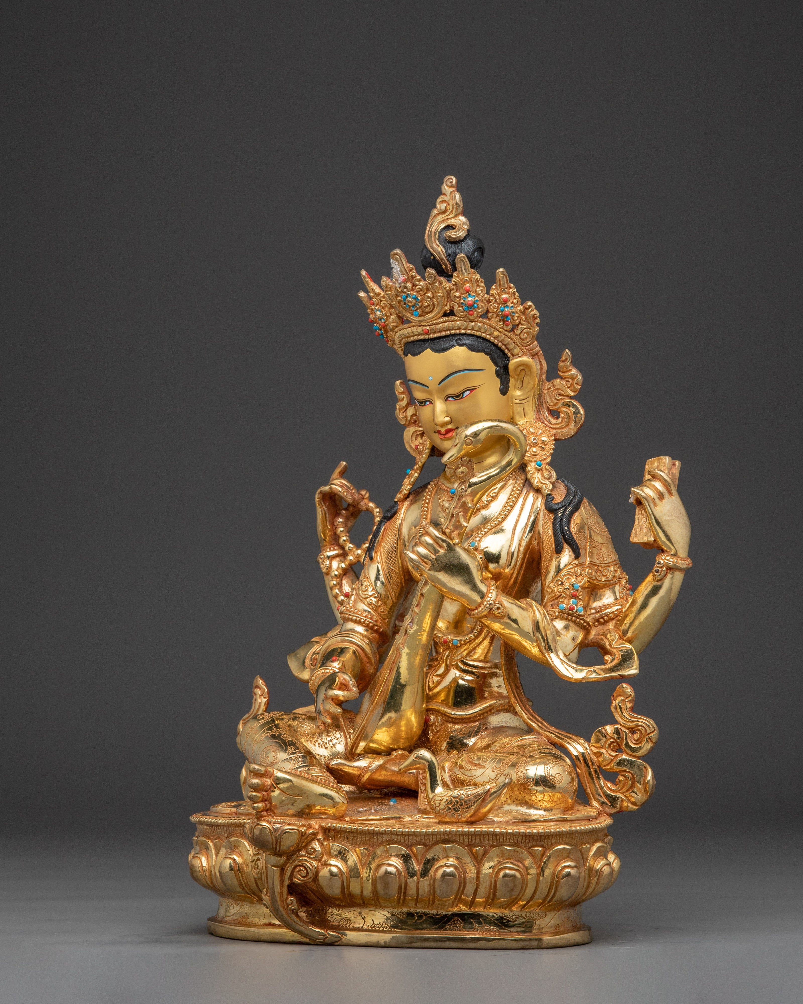 Saraswati Devi Statue | Embodiment of Wisdom