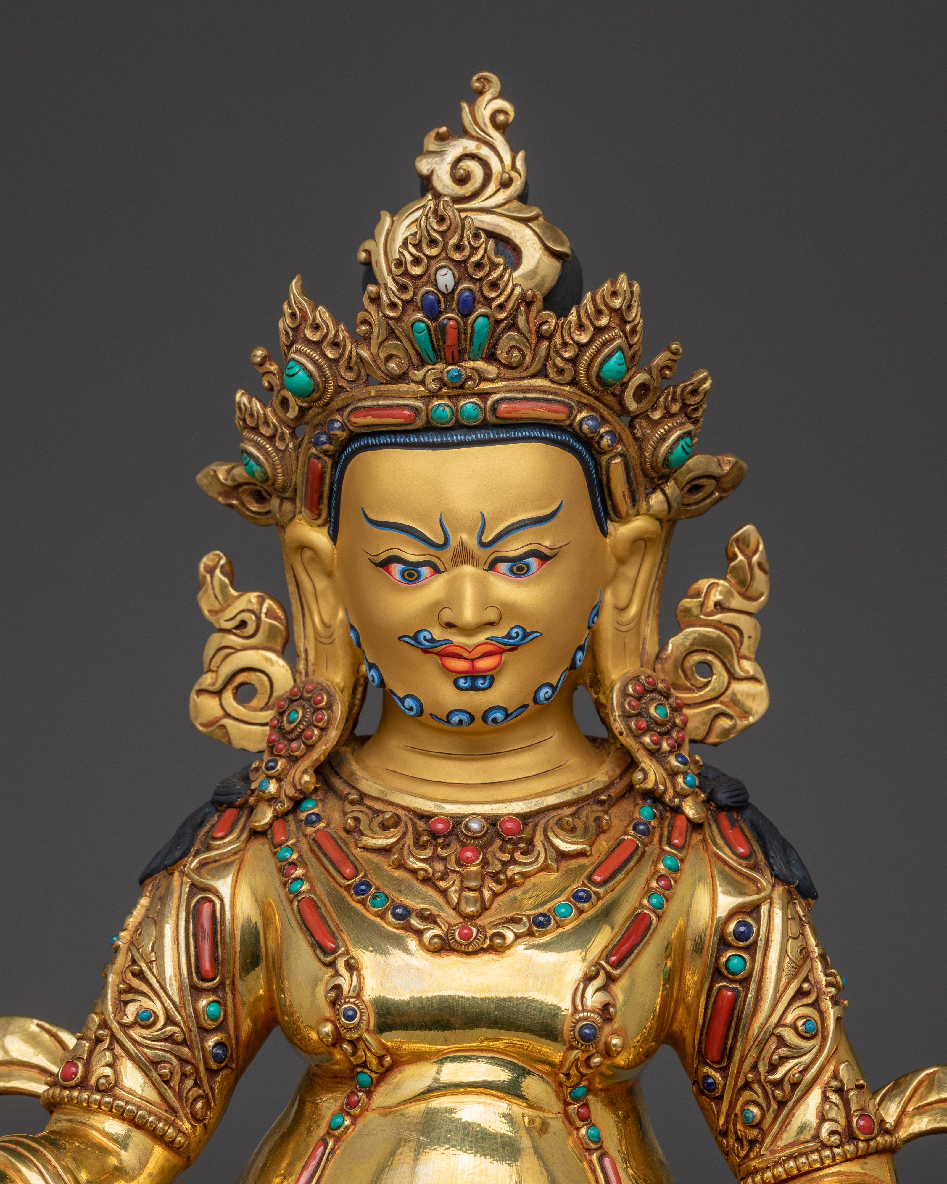 Wealth-attracting Tibetan deity | Buddhist Deity of Wealth