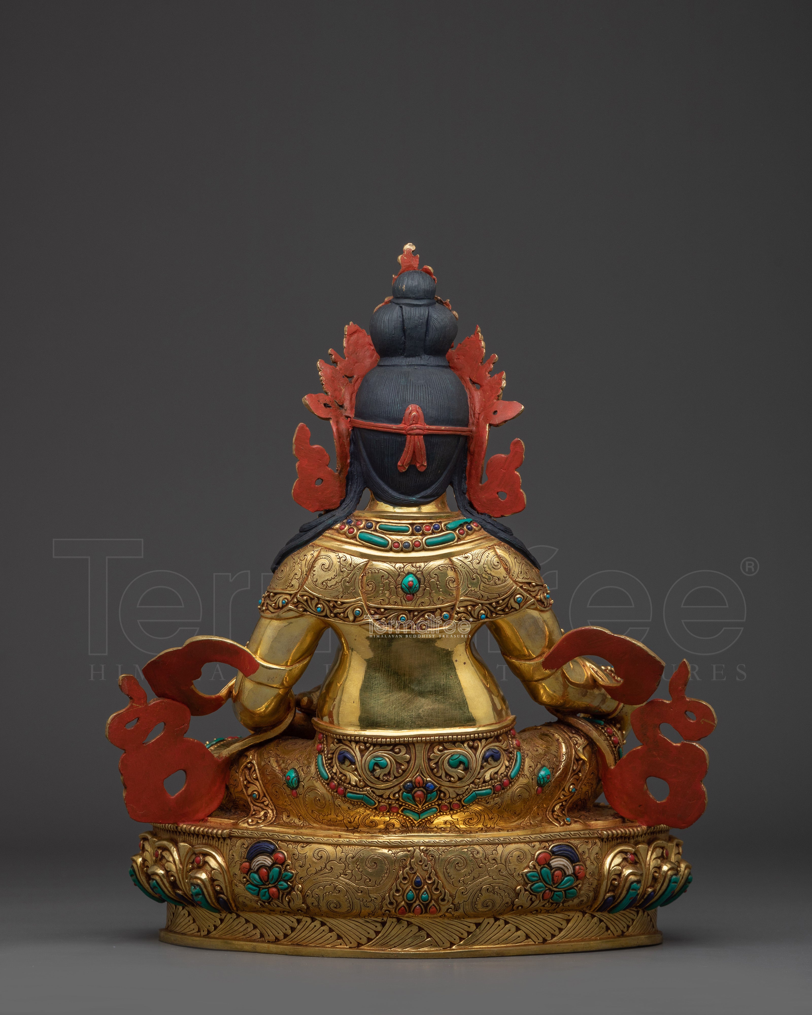 Wealth-attracting Tibetan deity | Buddhist Deity of Wealth
