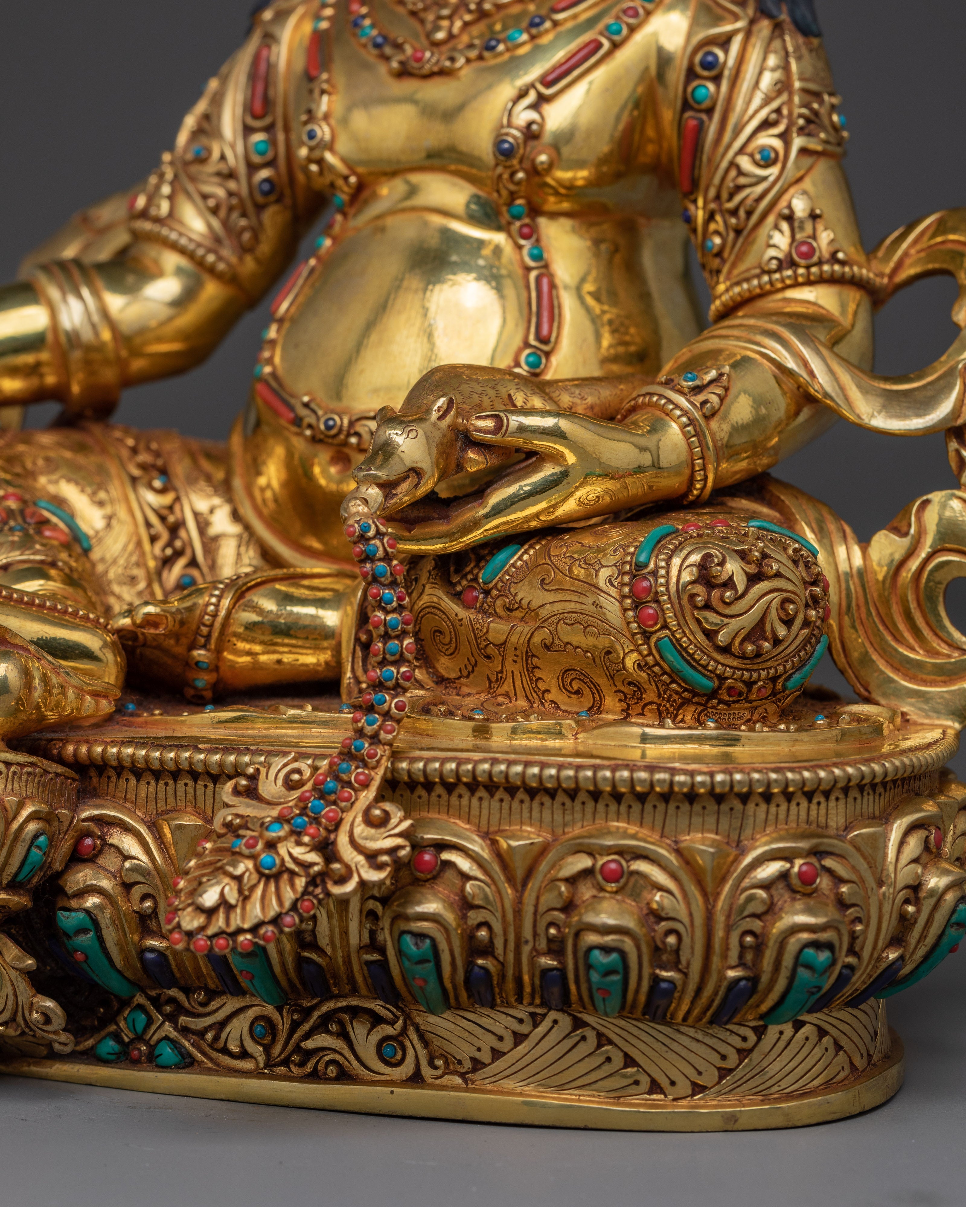 Wealth-attracting Tibetan deity | Buddhist Deity of Wealth
