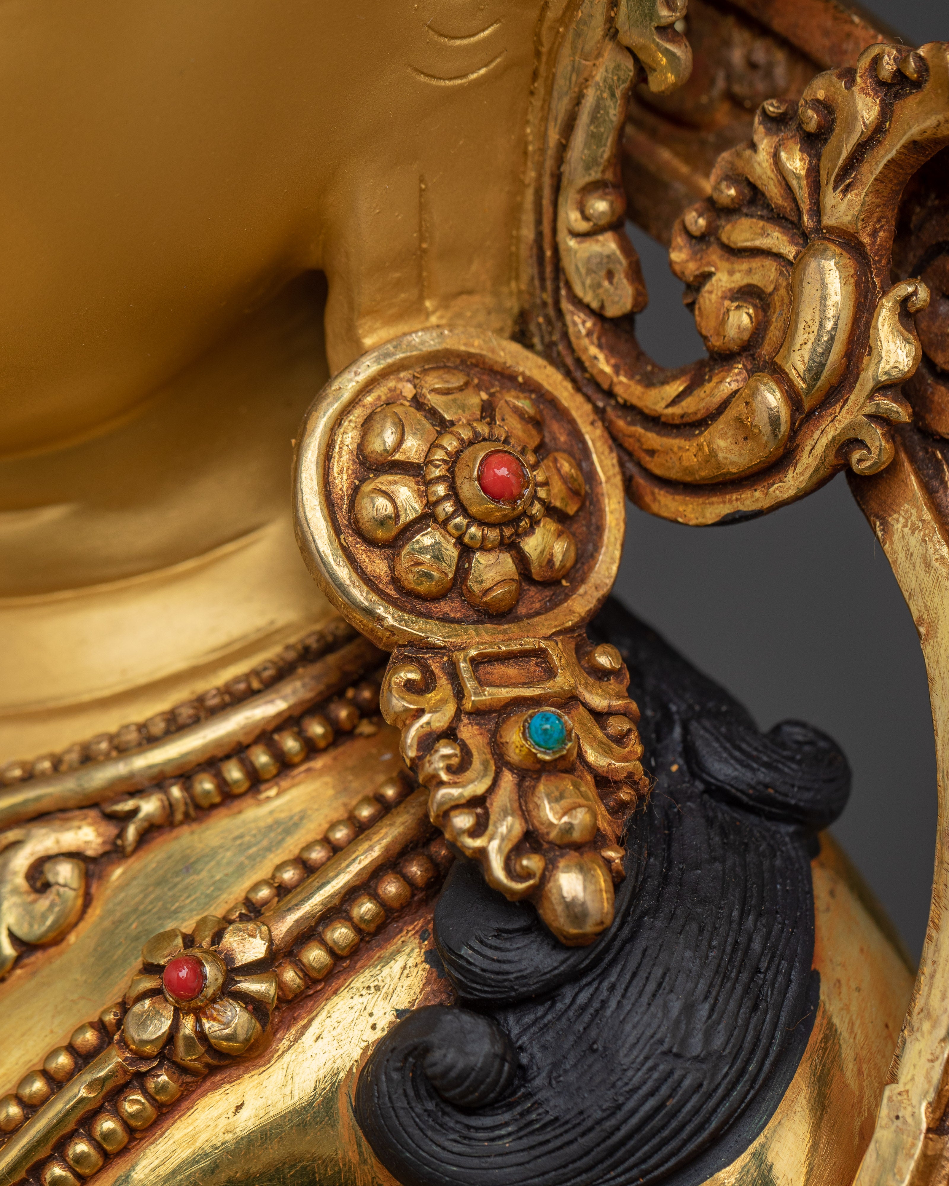 Dorje Sempa Golden Statue | Vajrasattva - Embodiment of Purification