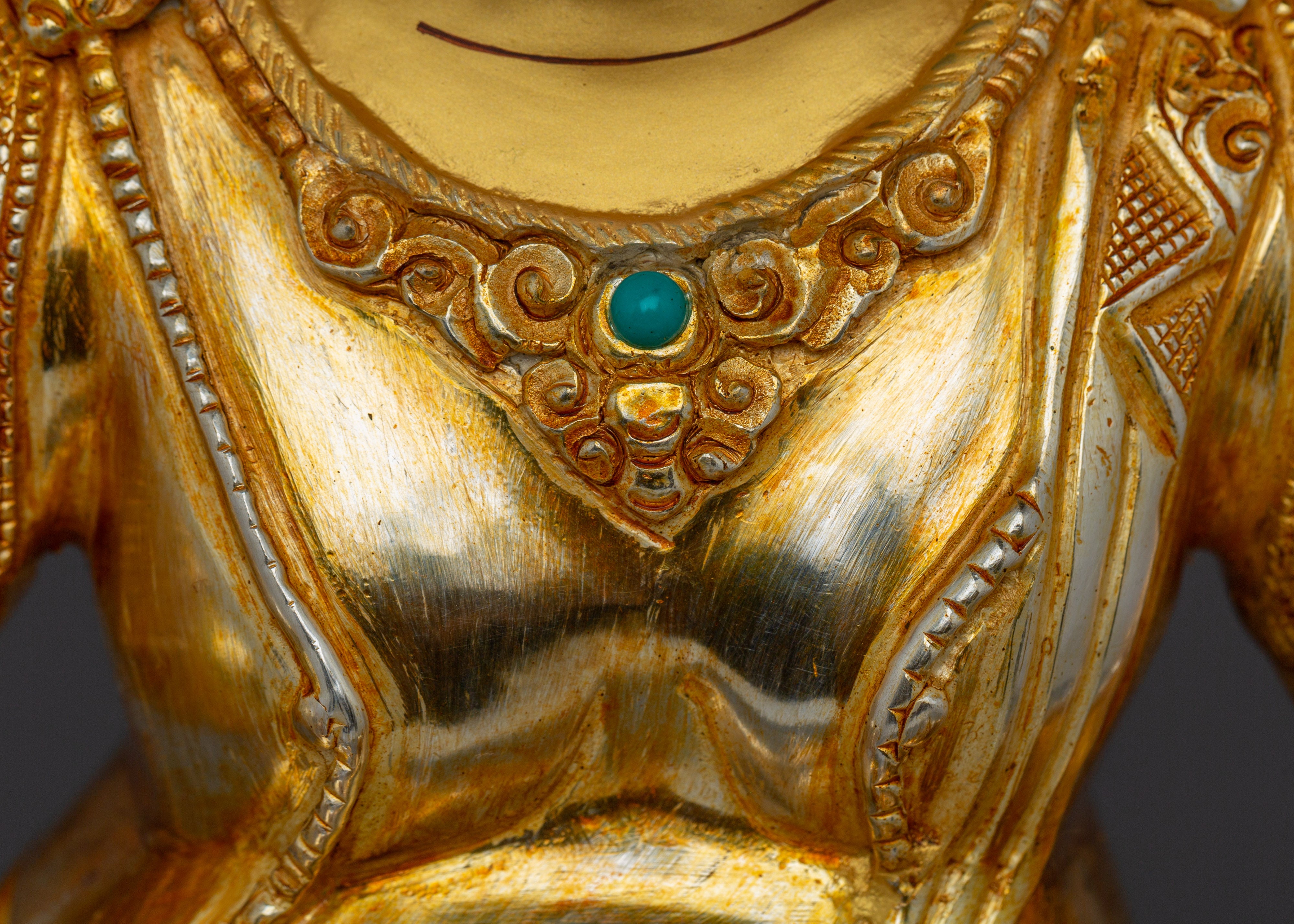 Mightly Wealth Deity Dzambhala Statue | Guardian of Prosperity