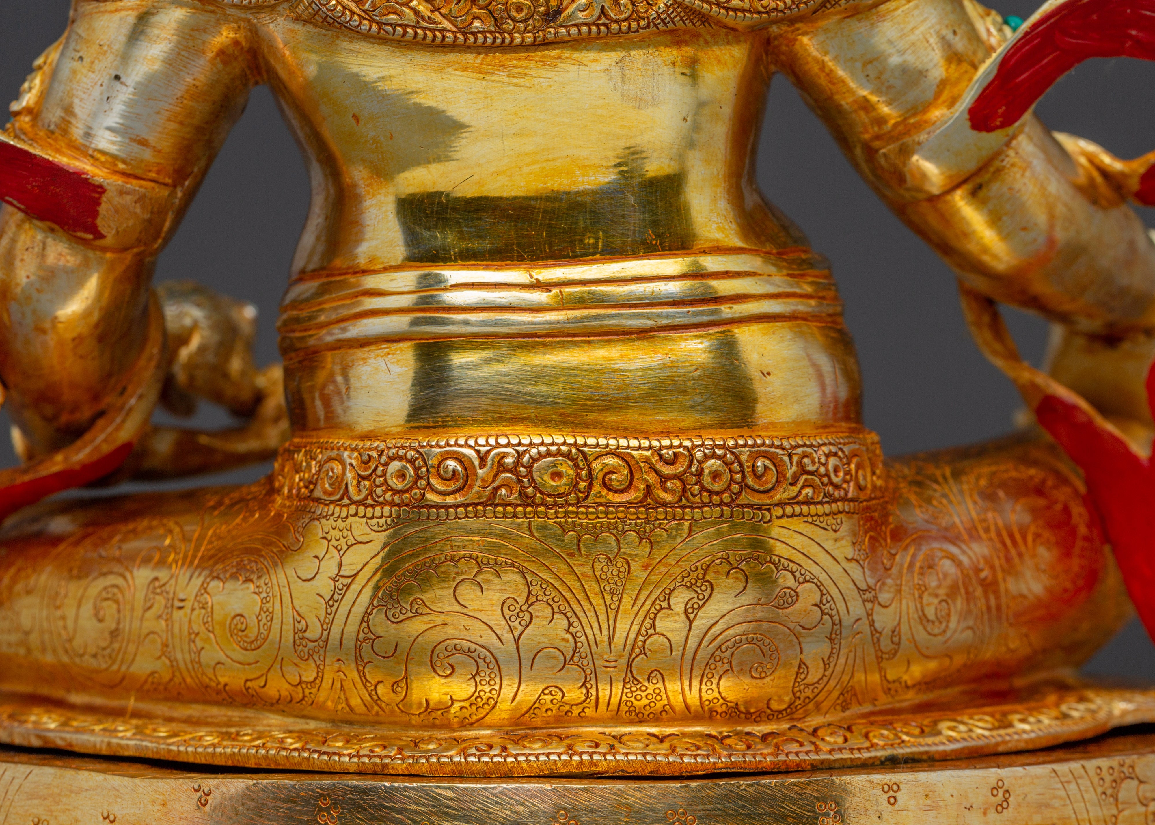 Mightly Wealth Deity Dzambhala Statue | Guardian of Prosperity