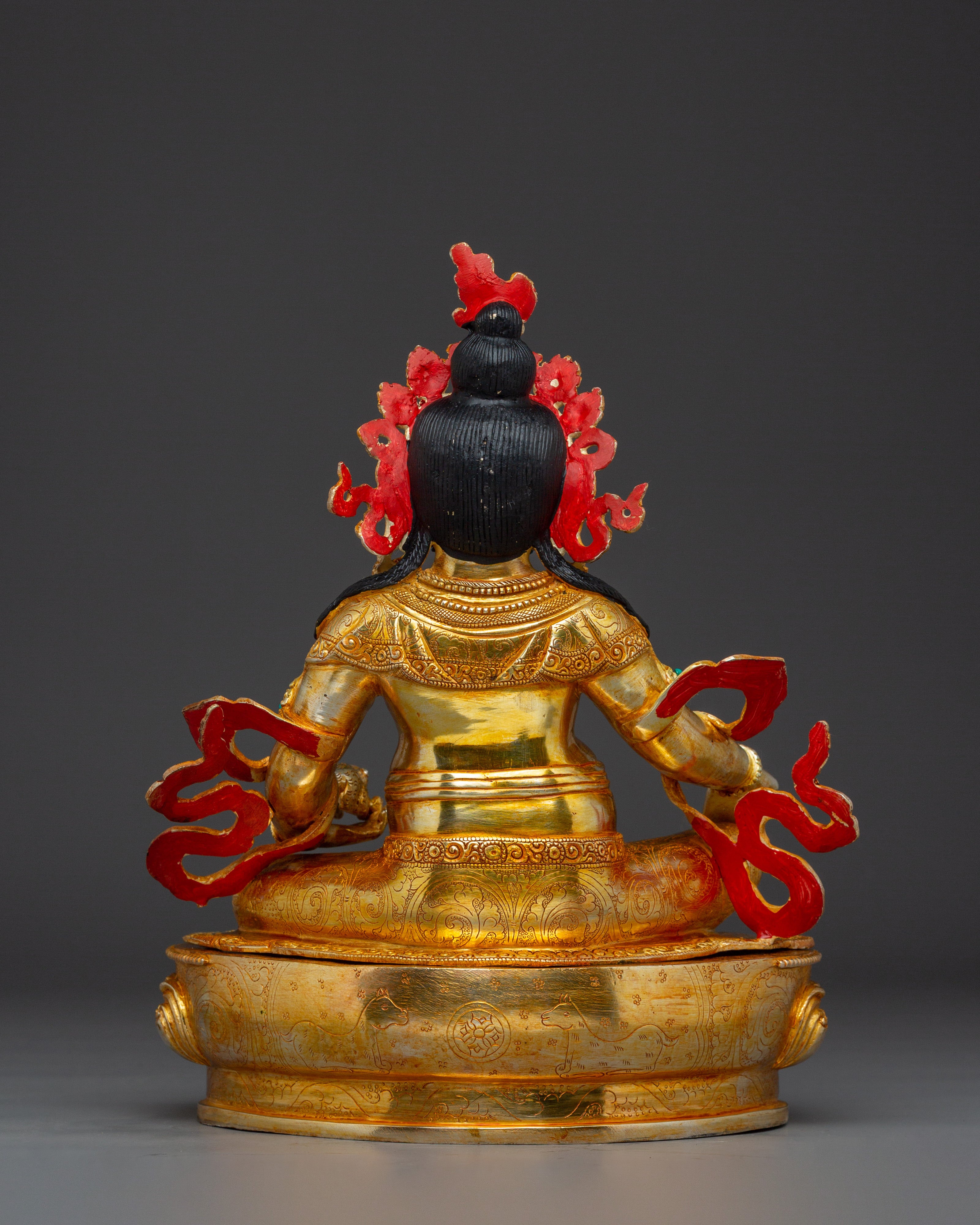 Mightly Wealth Deity Dzambhala Statue | Guardian of Prosperity