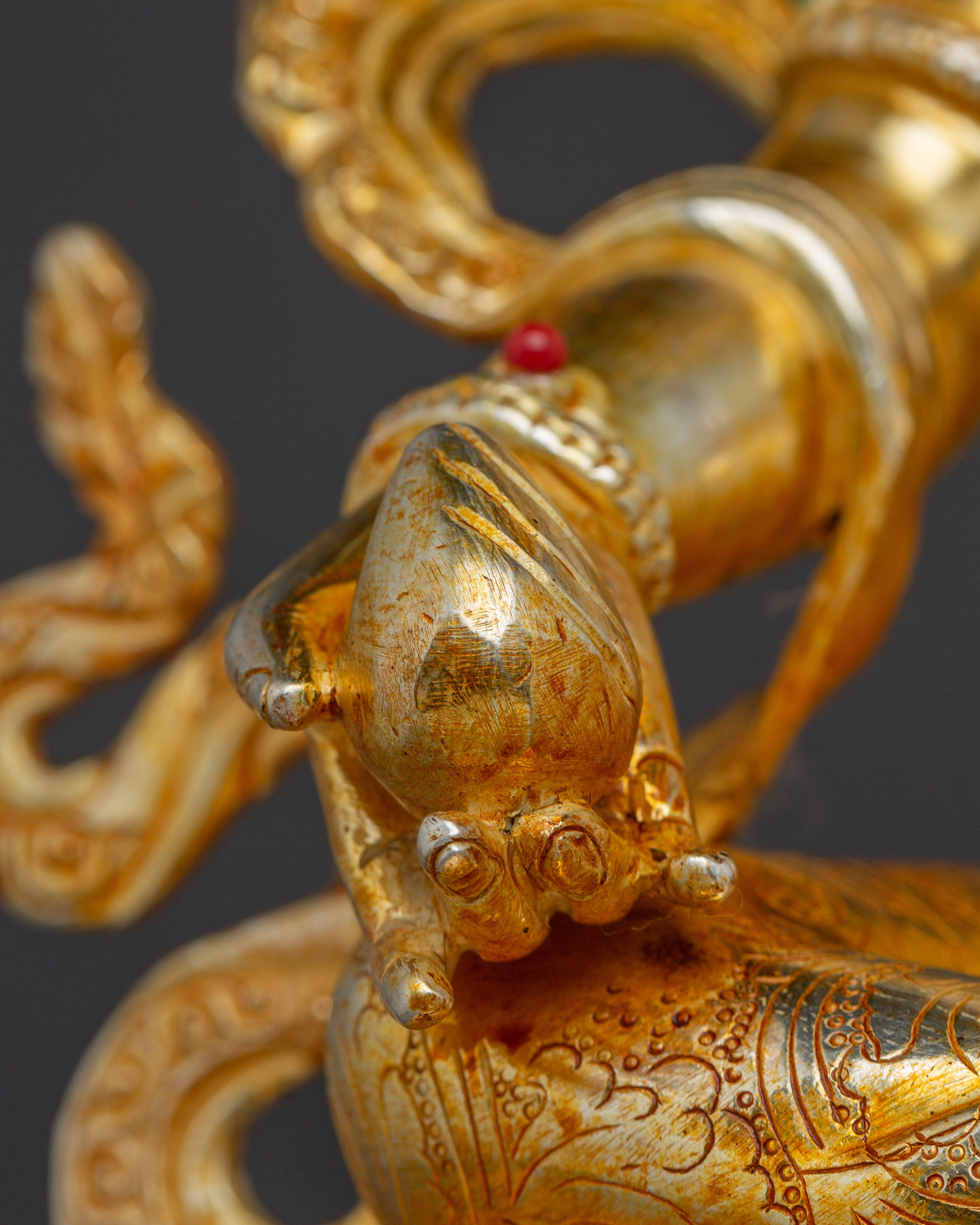 Mightly Wealth Deity Dzambhala Statue | Guardian of Prosperity