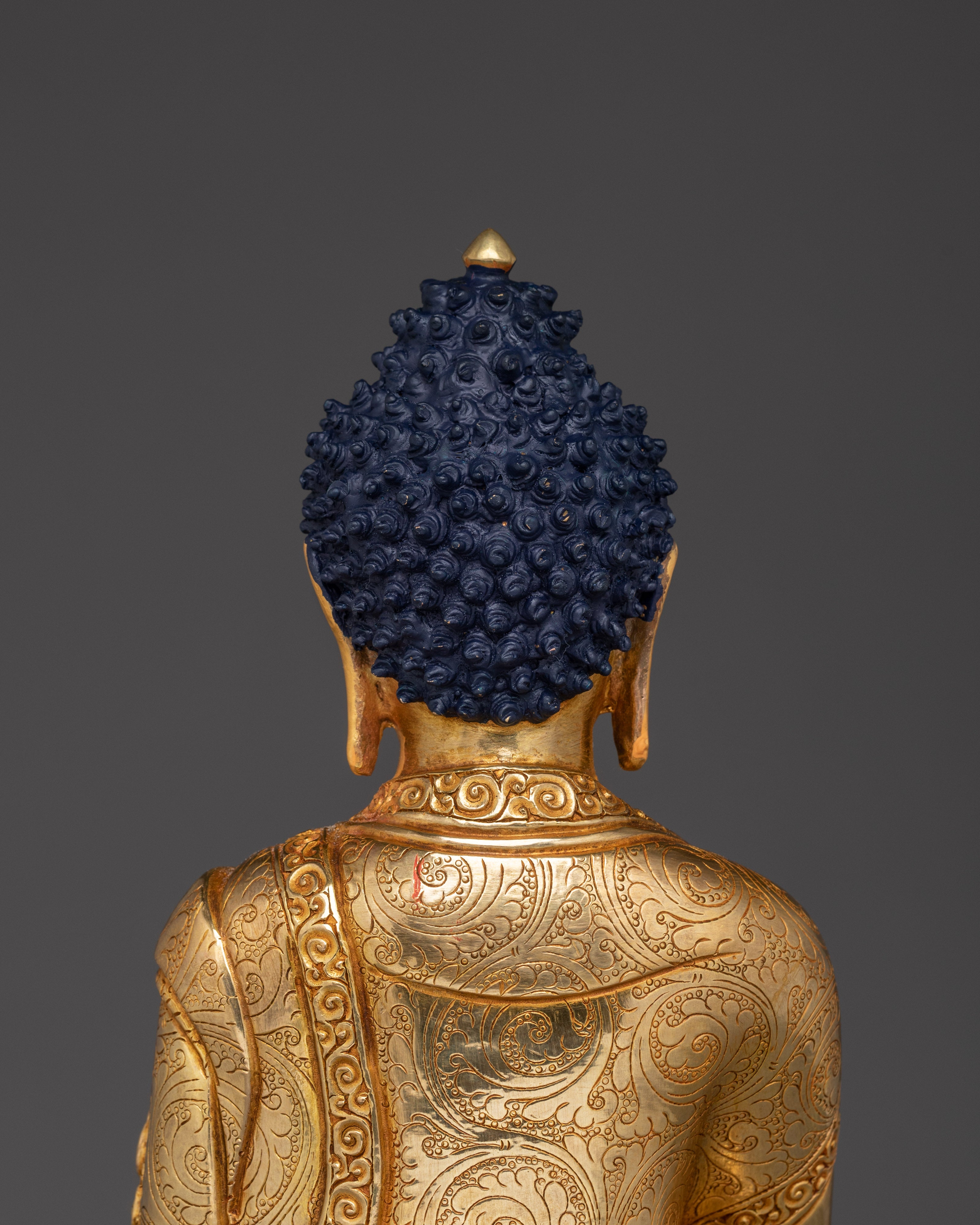 Shakyamuni Buddha Copper Statue for Meditation | Enlightened Buddha for Meditation