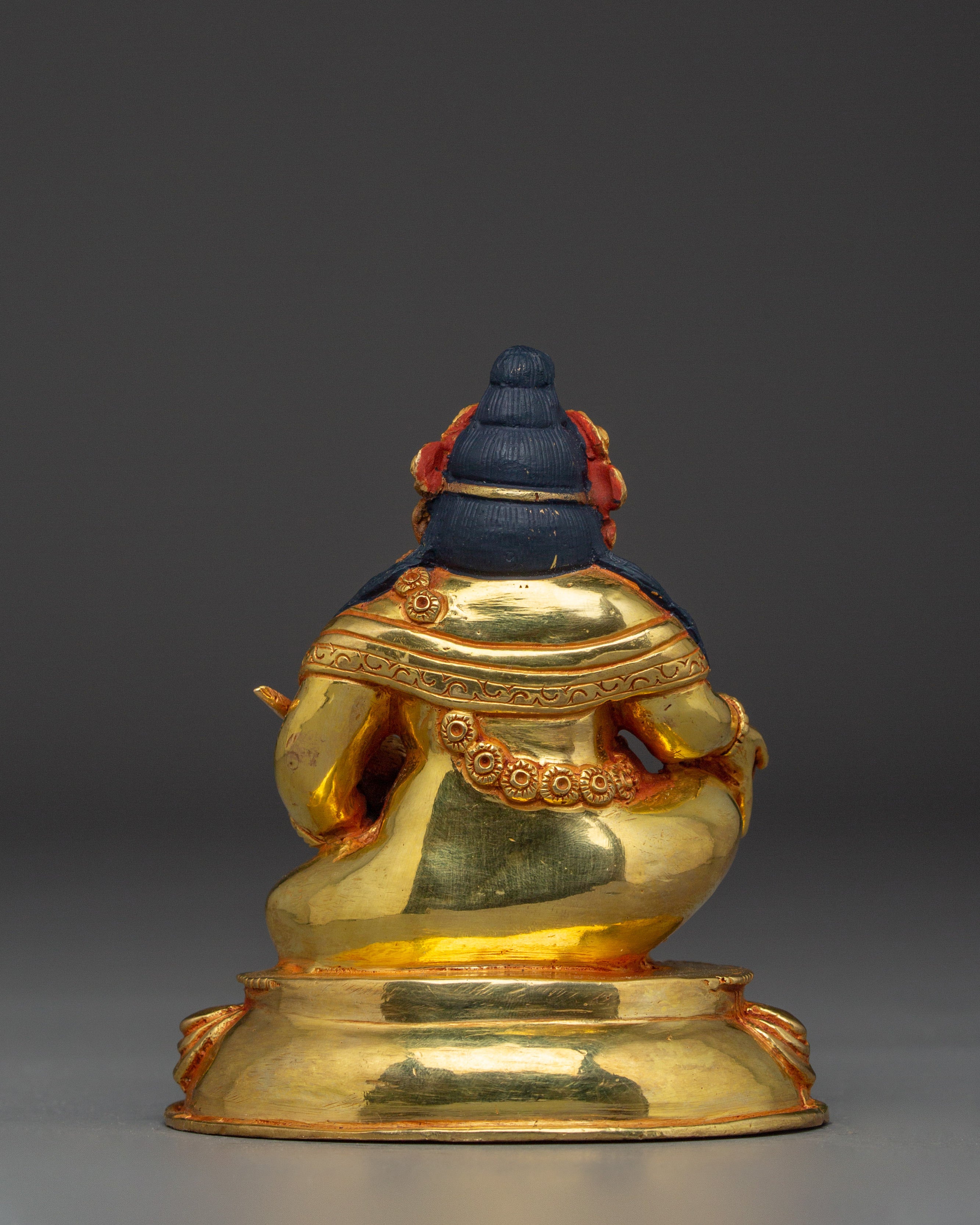 Dzambhala Wealth Deity Copper Statue | Perfect Prosperity Deity for Meditation