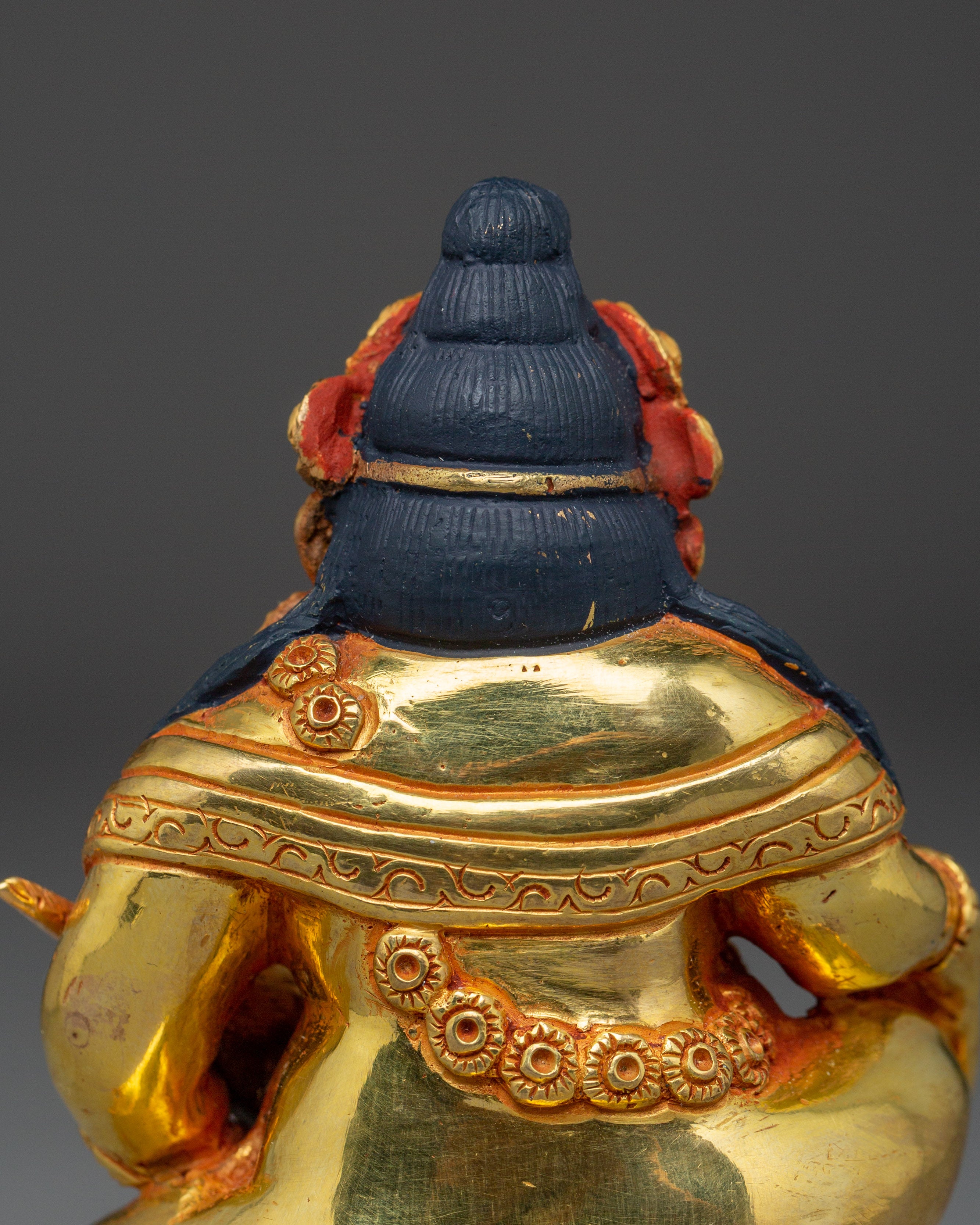 Dzambhala Wealth Deity Copper Statue | Perfect Prosperity Deity for Meditation