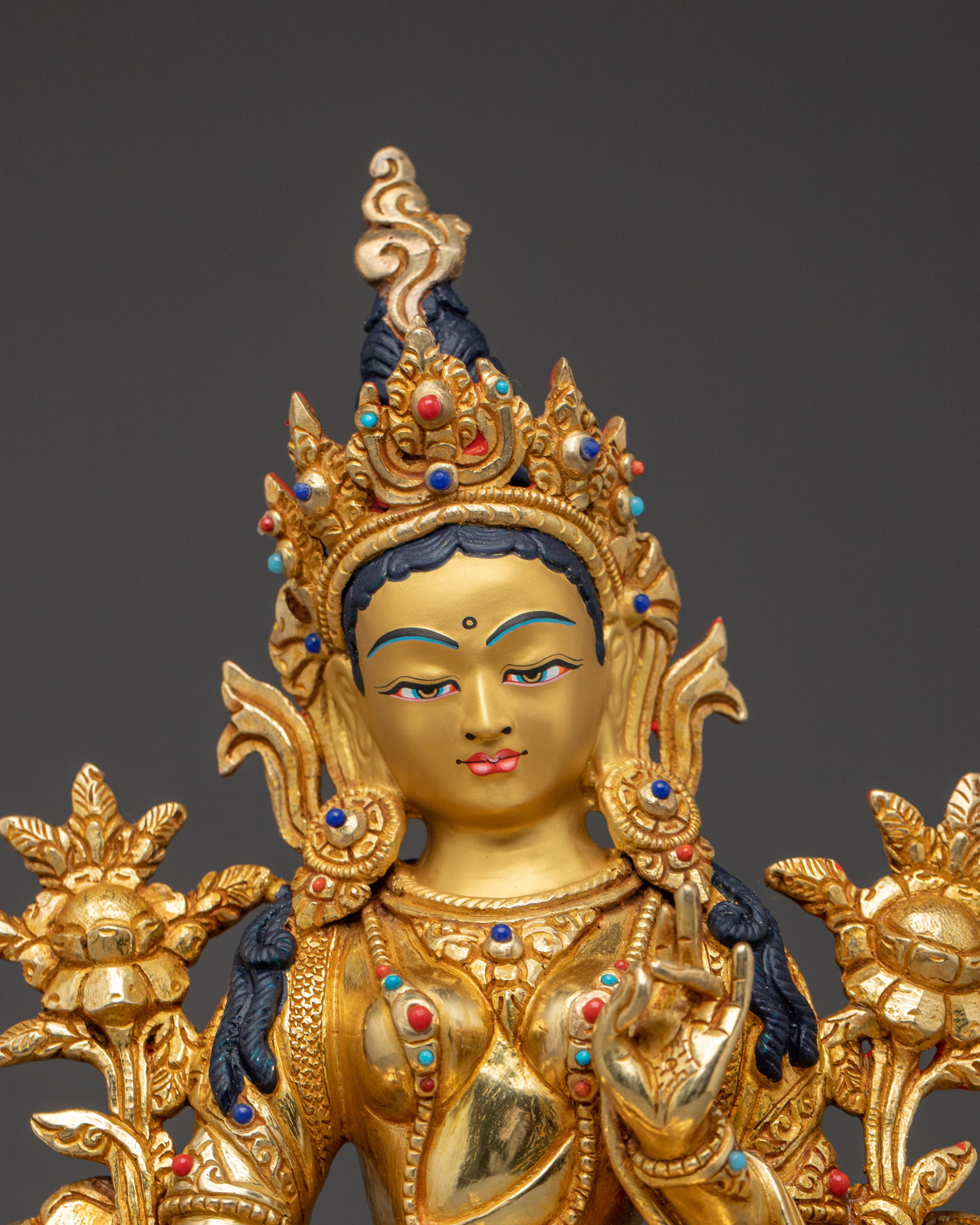 Vajrayana Green Tara Artwork | Goddess of Mercy