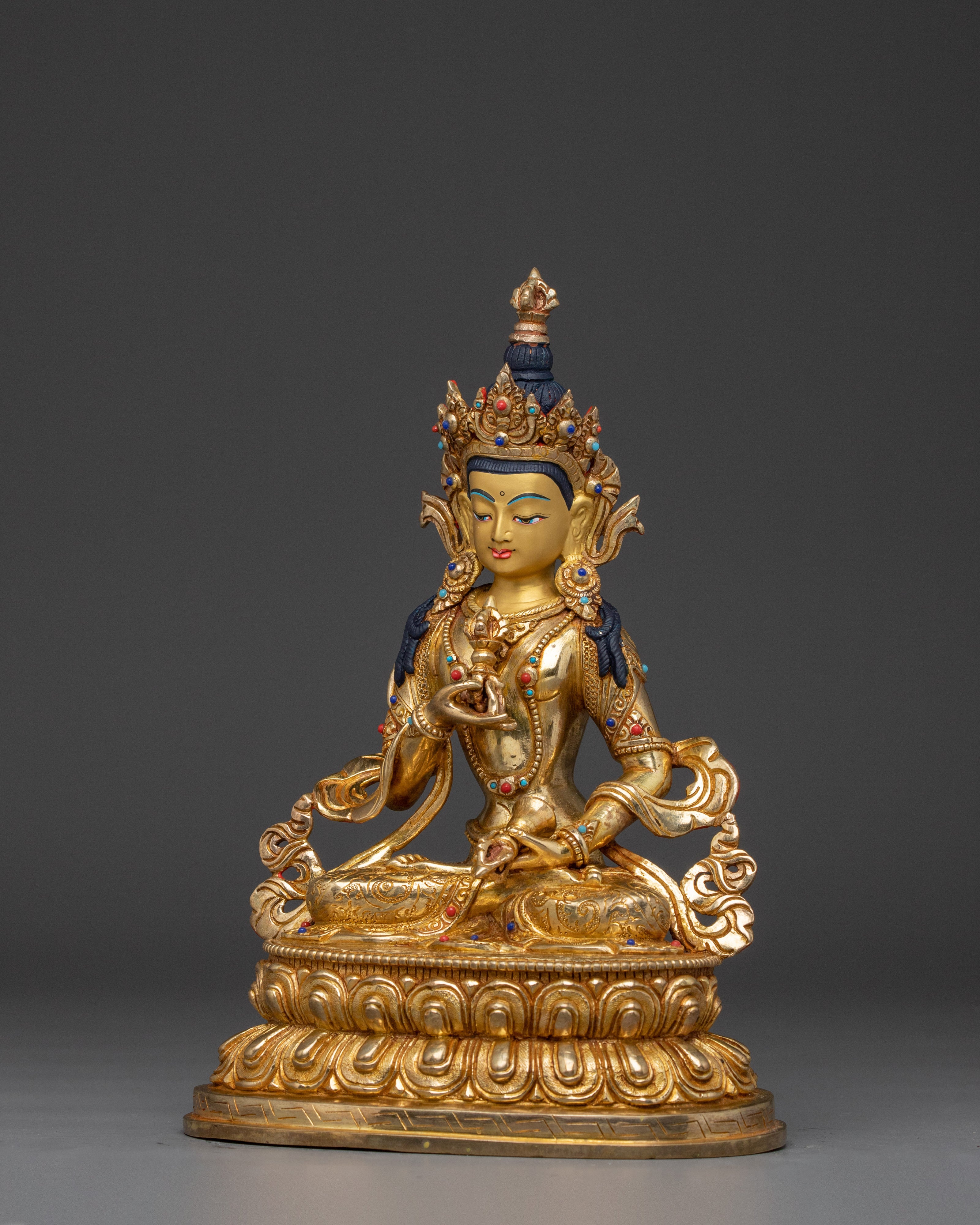 Vajrasattva Tibetan Purifier Statue | Dorje Sempa - Embodiment of Purification
