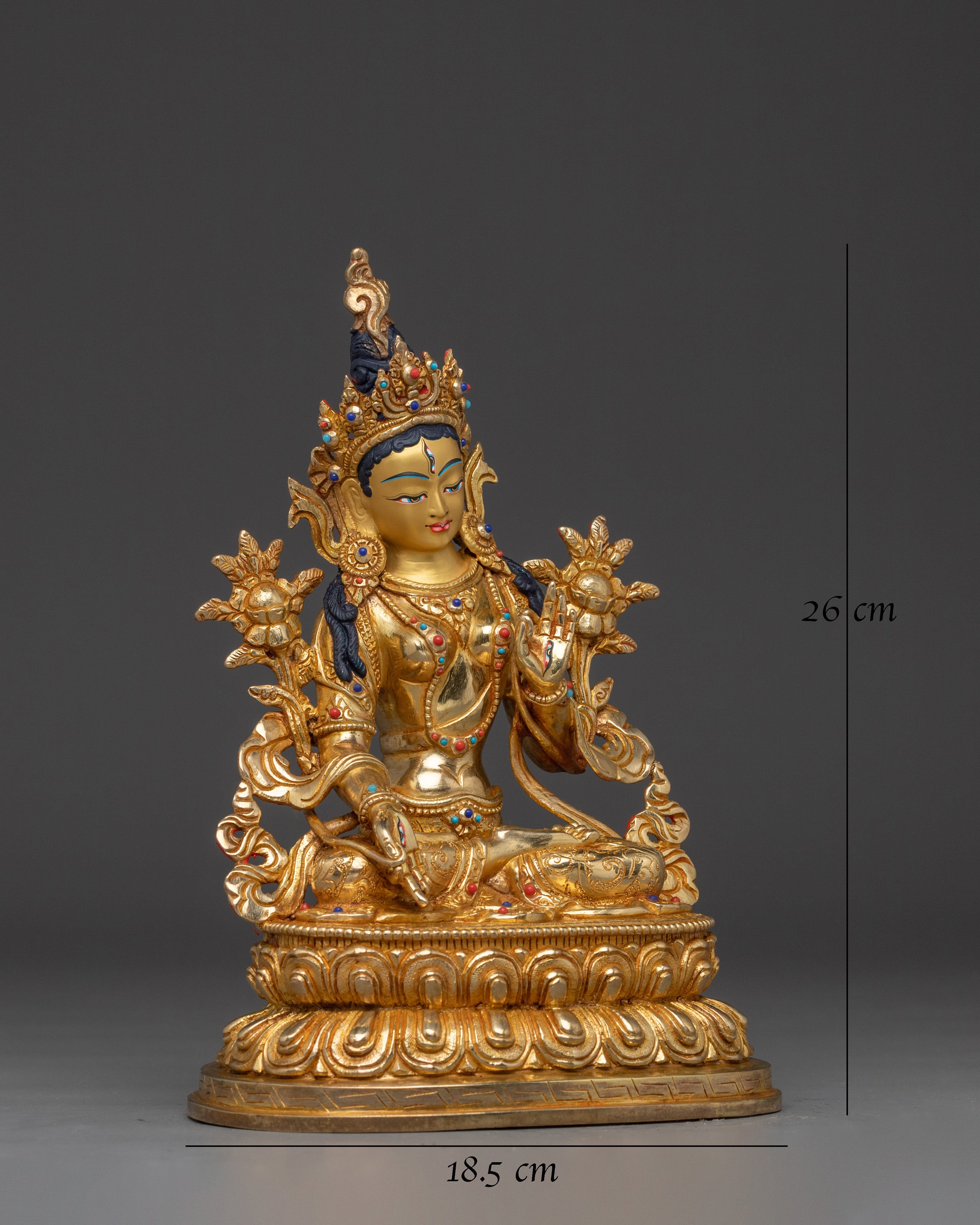 white-tara-decor-statue