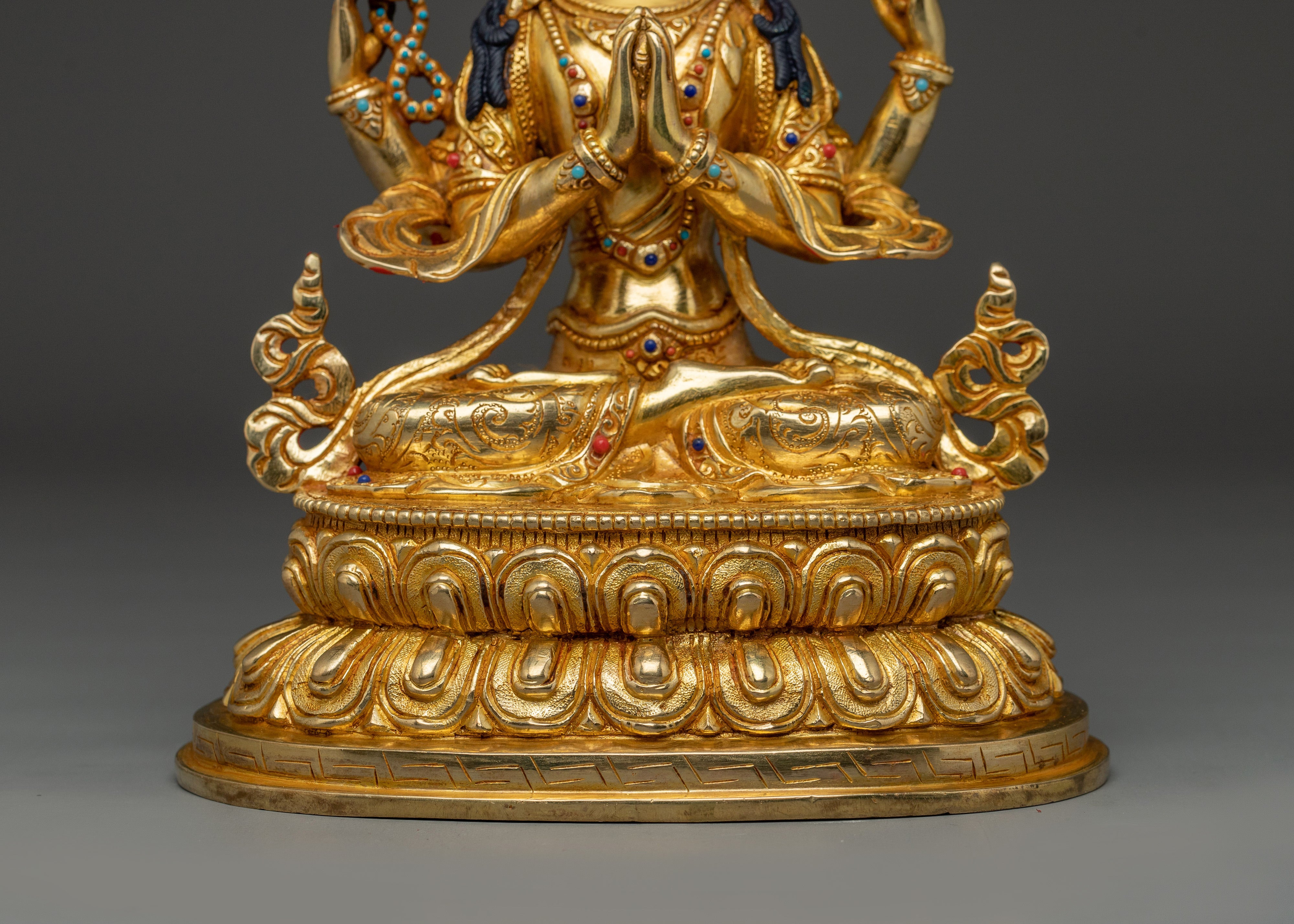 Chenrezig Spiritual Statue | Avalokiteshvara - Embodiment of Compassion