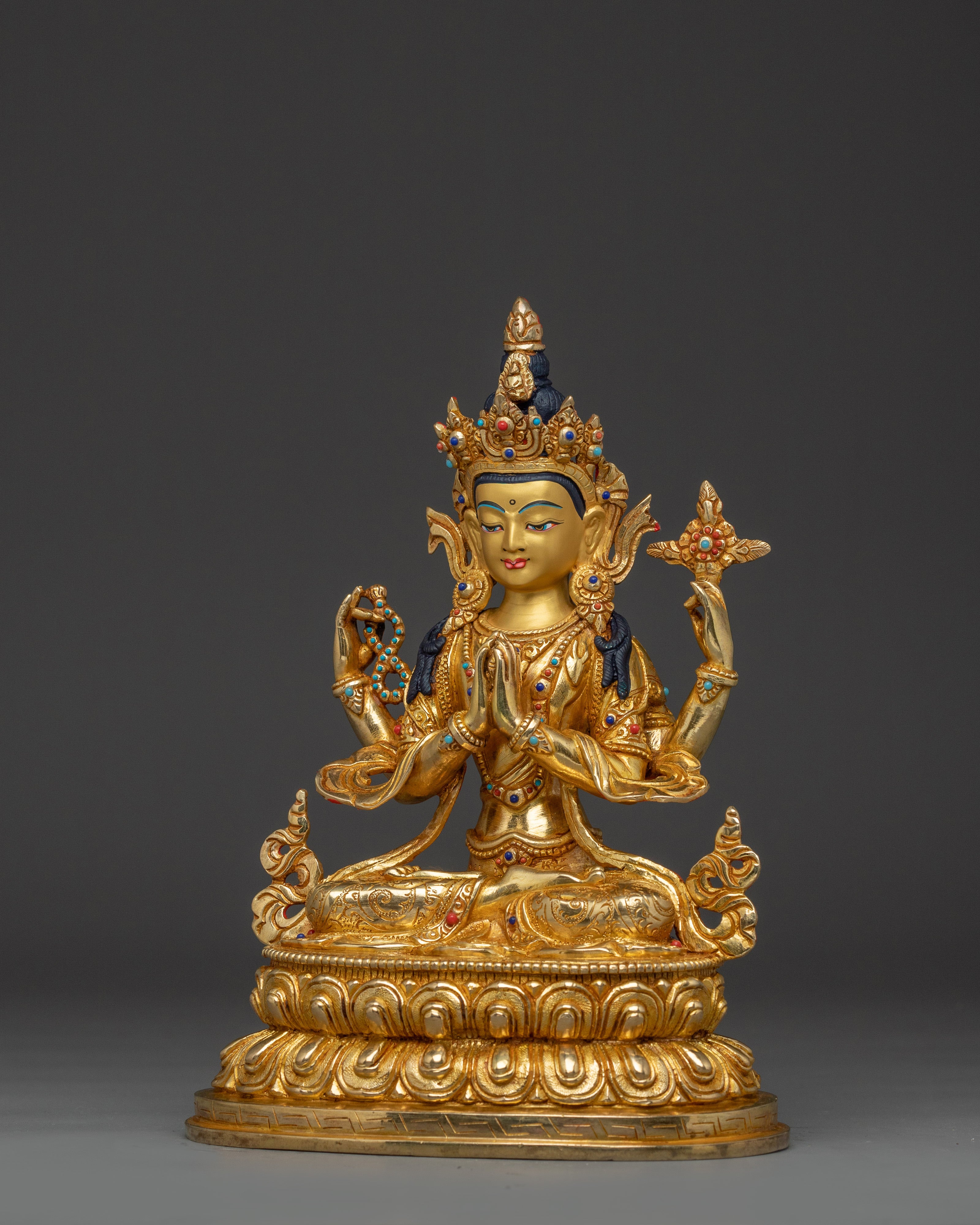 Chenrezig Spiritual Statue | Avalokiteshvara - Embodiment of Compassion