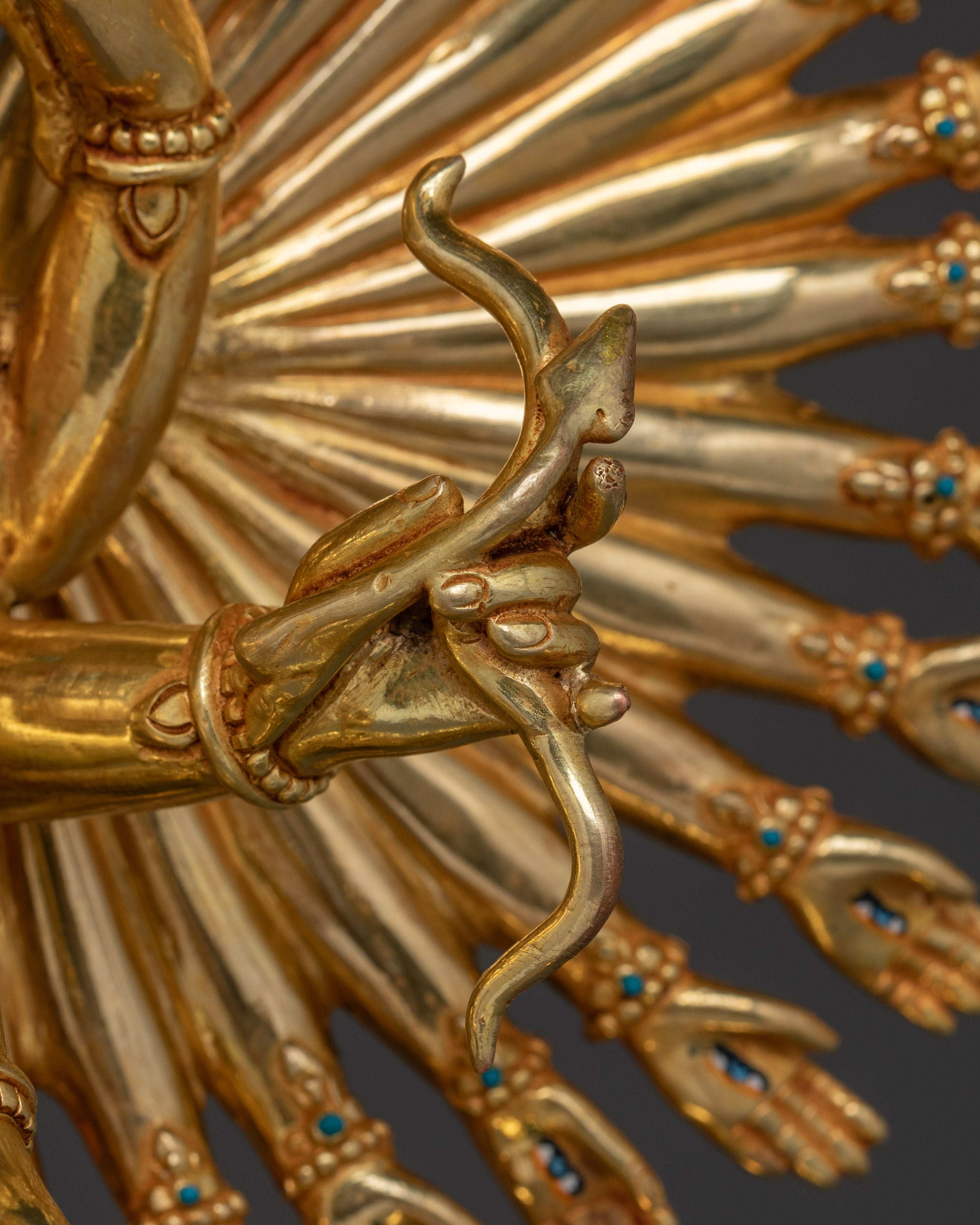 Radiant Thousand Armed Chenrezig Statue | Spiritual Decoration