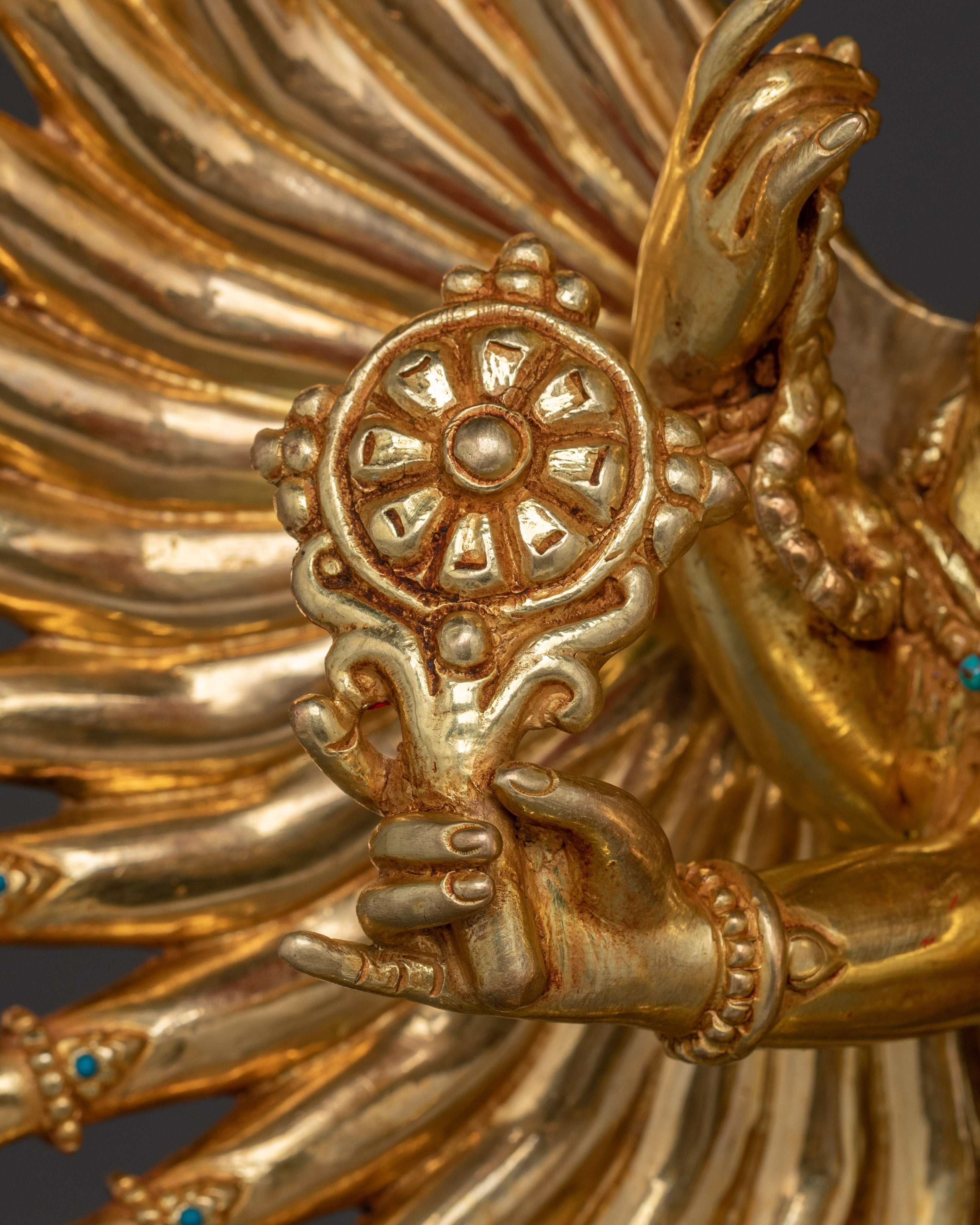 Radiant Thousand Armed Chenrezig Statue | Spiritual Decoration