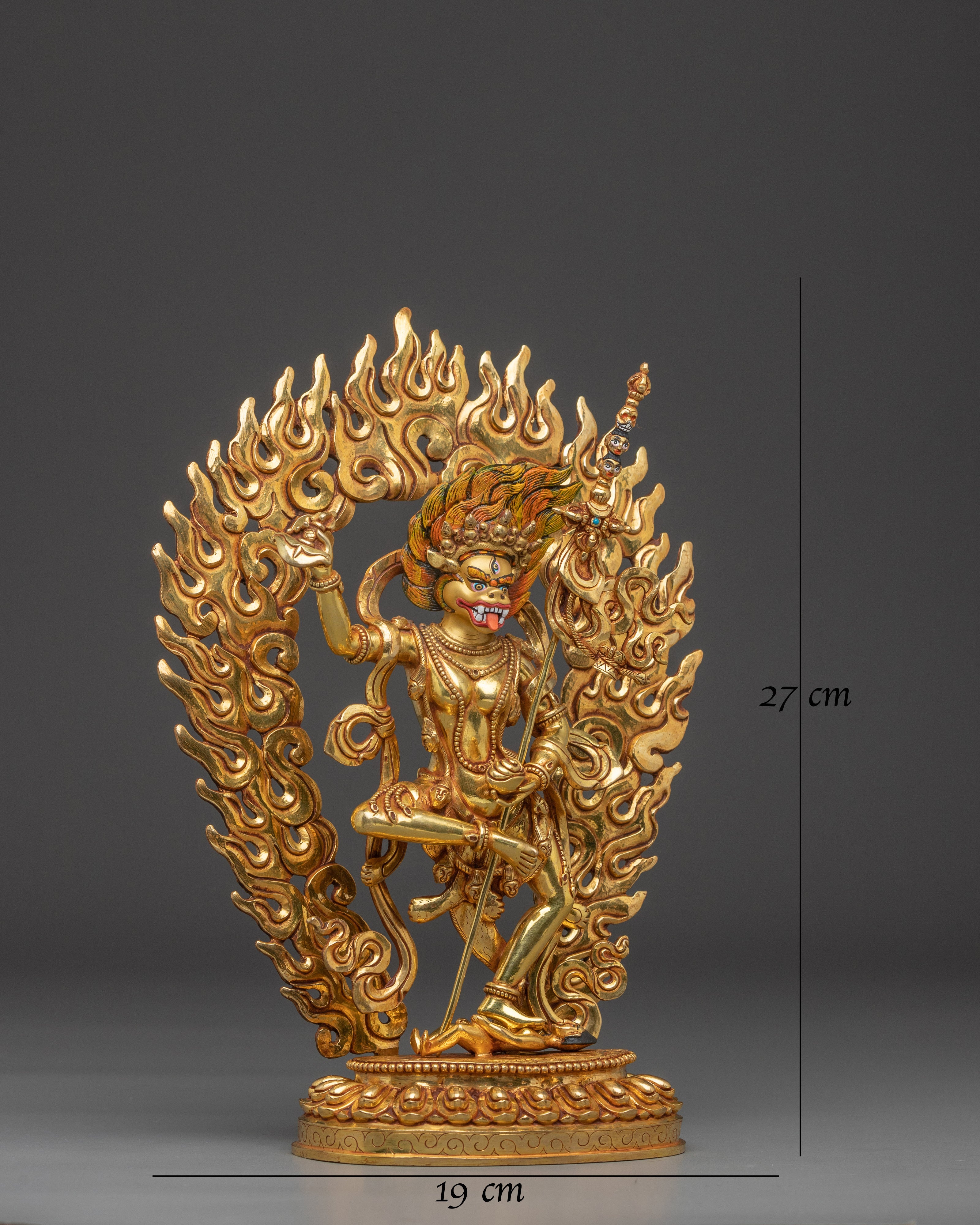 dharma-protector-simhamukha-statue