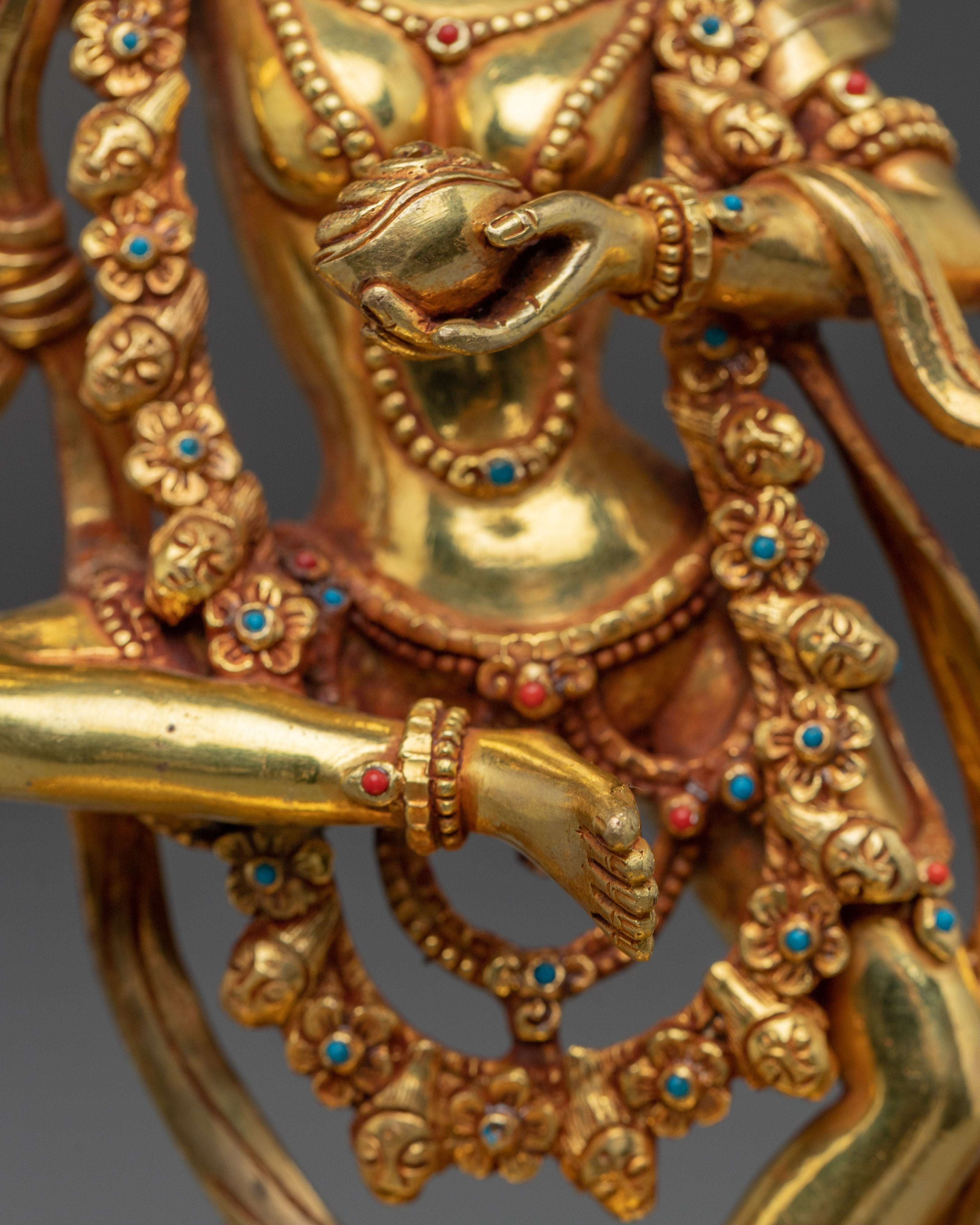 Tibetan Dakini Dorje Phagmo Statue | Buddhism Tantric Deity