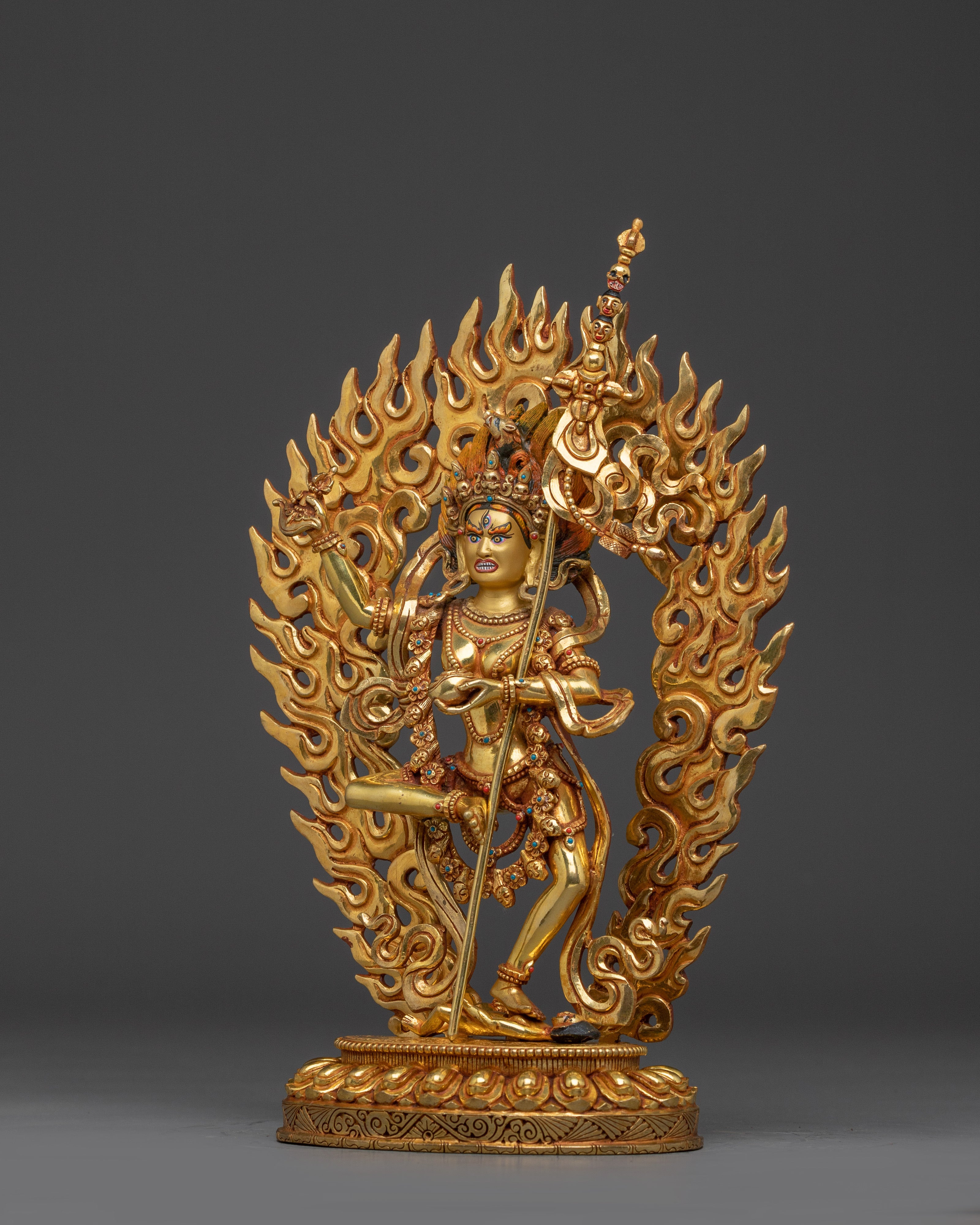 Tibetan Dakini Dorje Phagmo Statue | Buddhism Tantric Deity