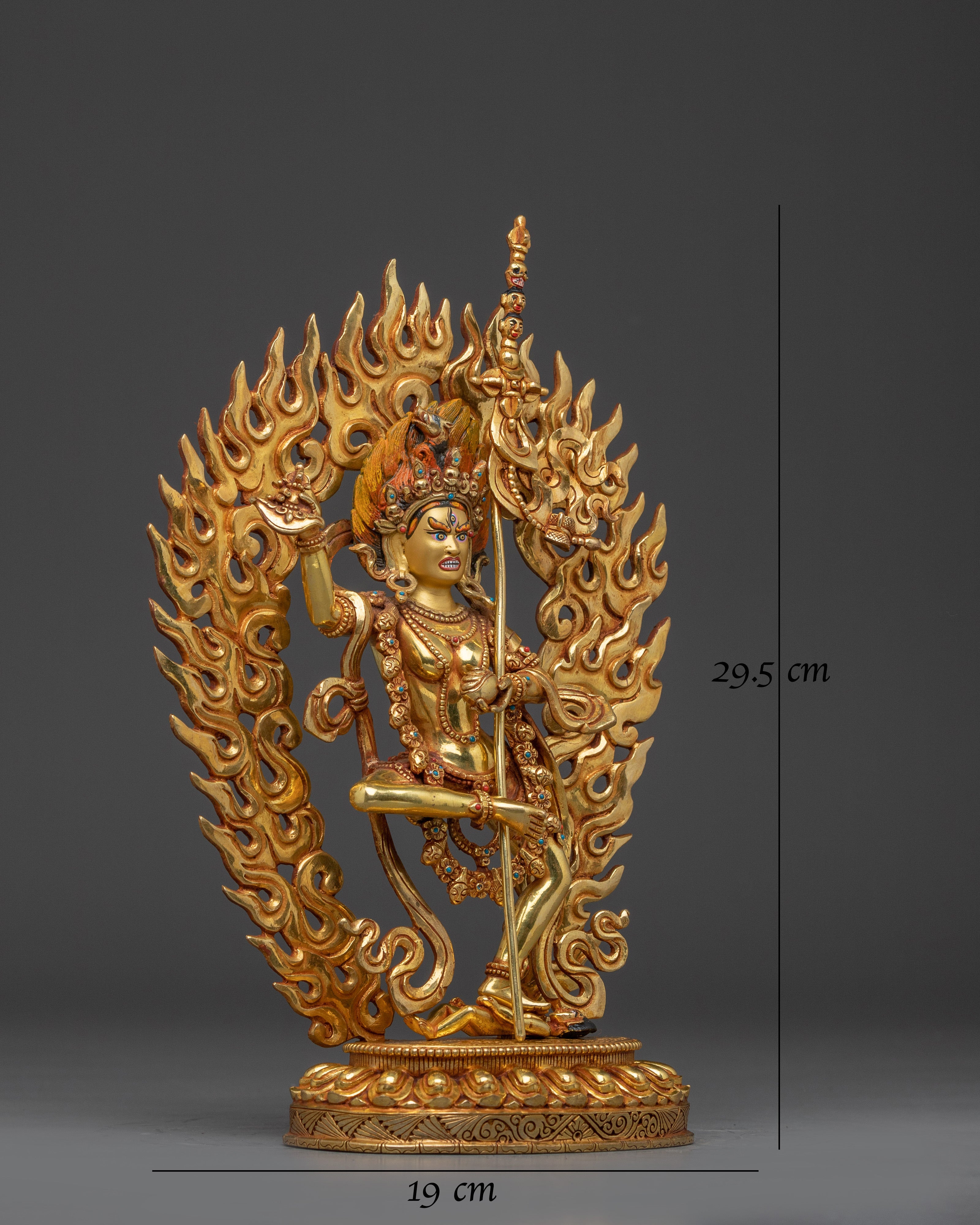 Tibetan Dakini Dorje Phagmo Statue | Buddhism Tantric Deity