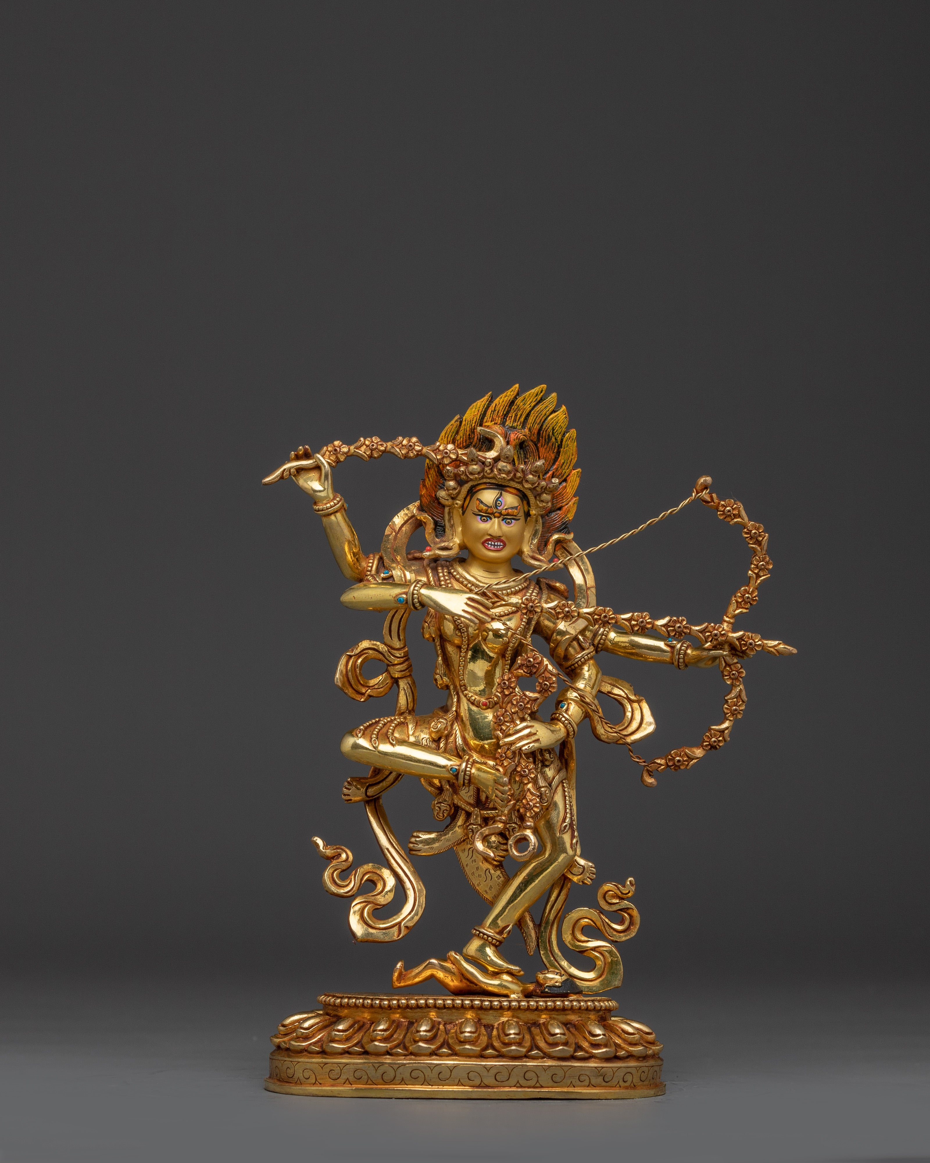 Tibetan Deity Kurukulla | Multi - Armed goddess