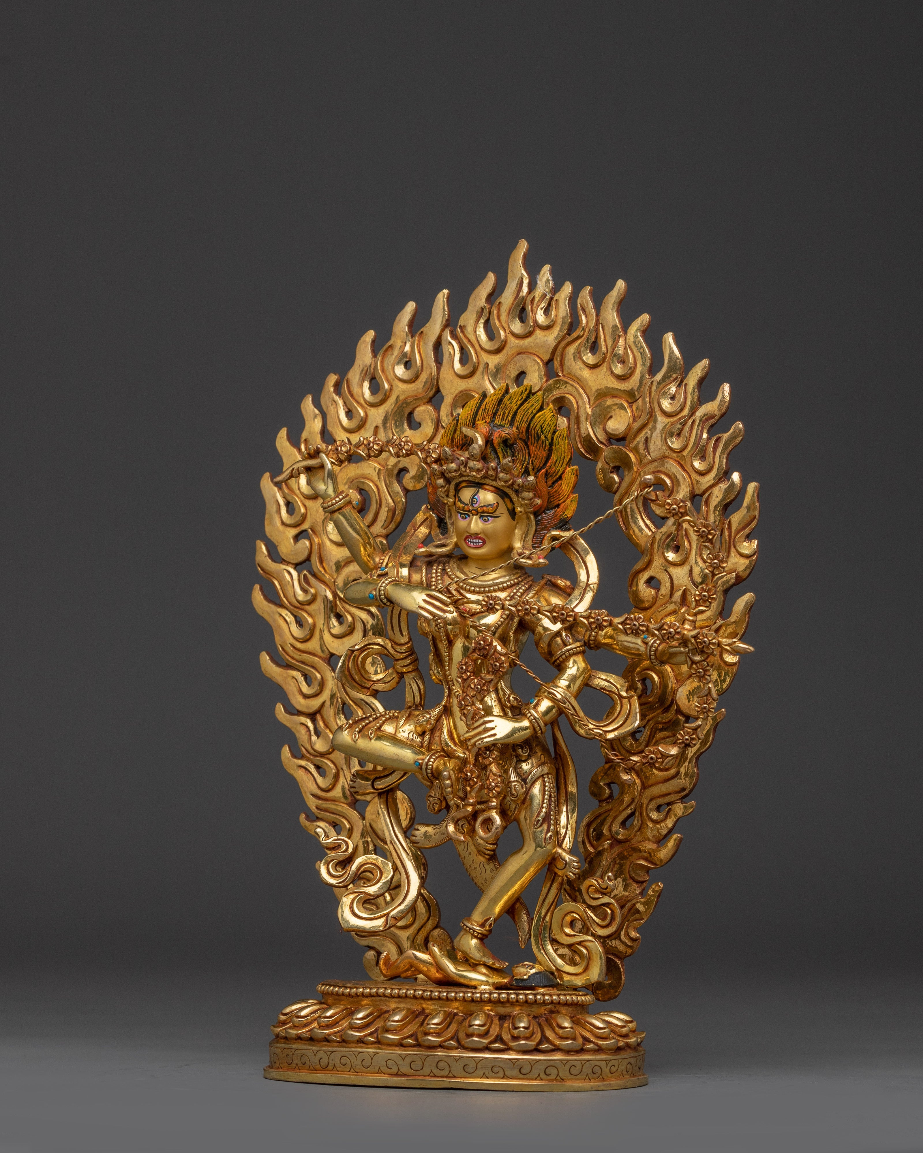 Tibetan Deity Kurukulla | Multi - Armed goddess