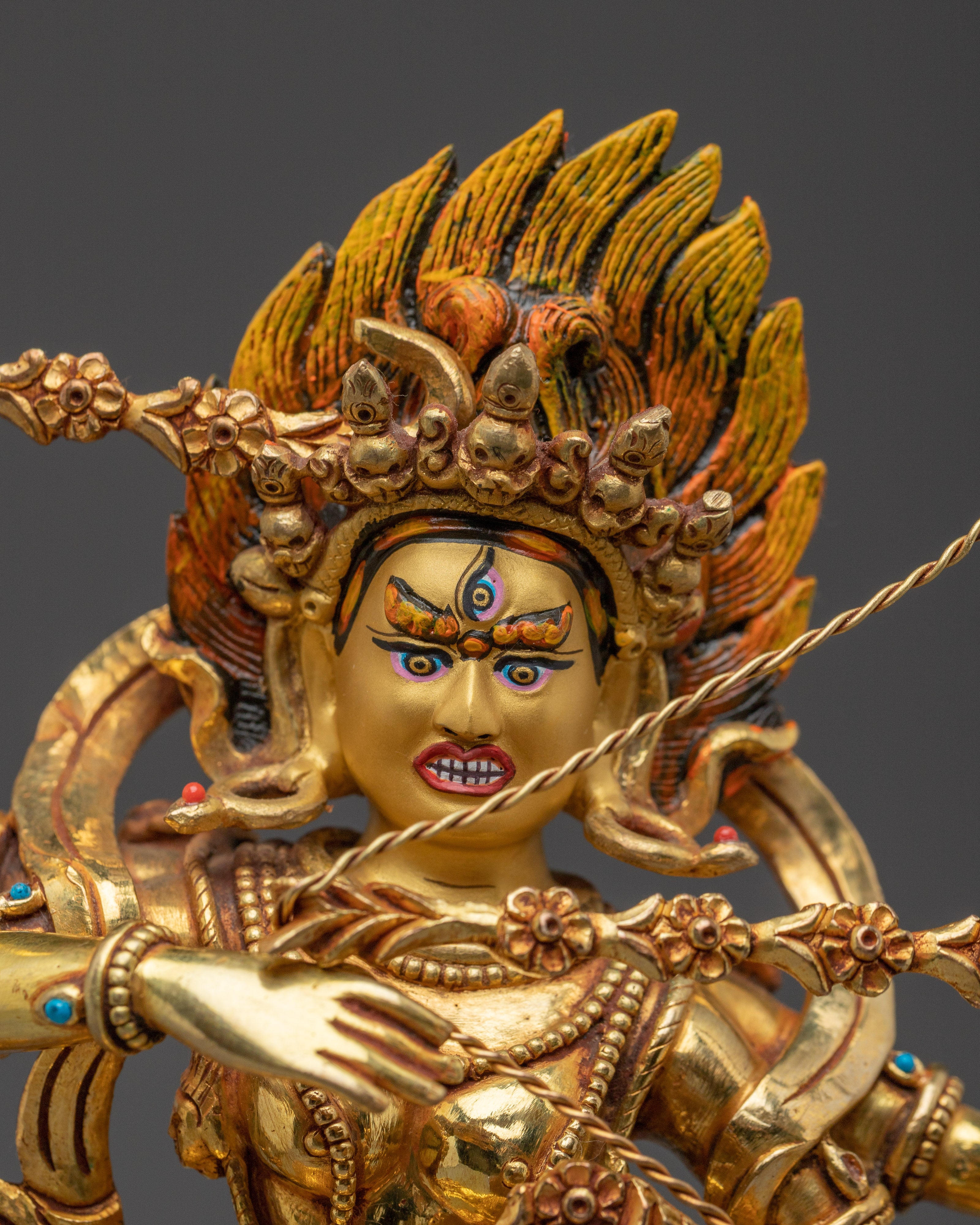 Tibetan Deity Kurukulla | Multi - Armed goddess