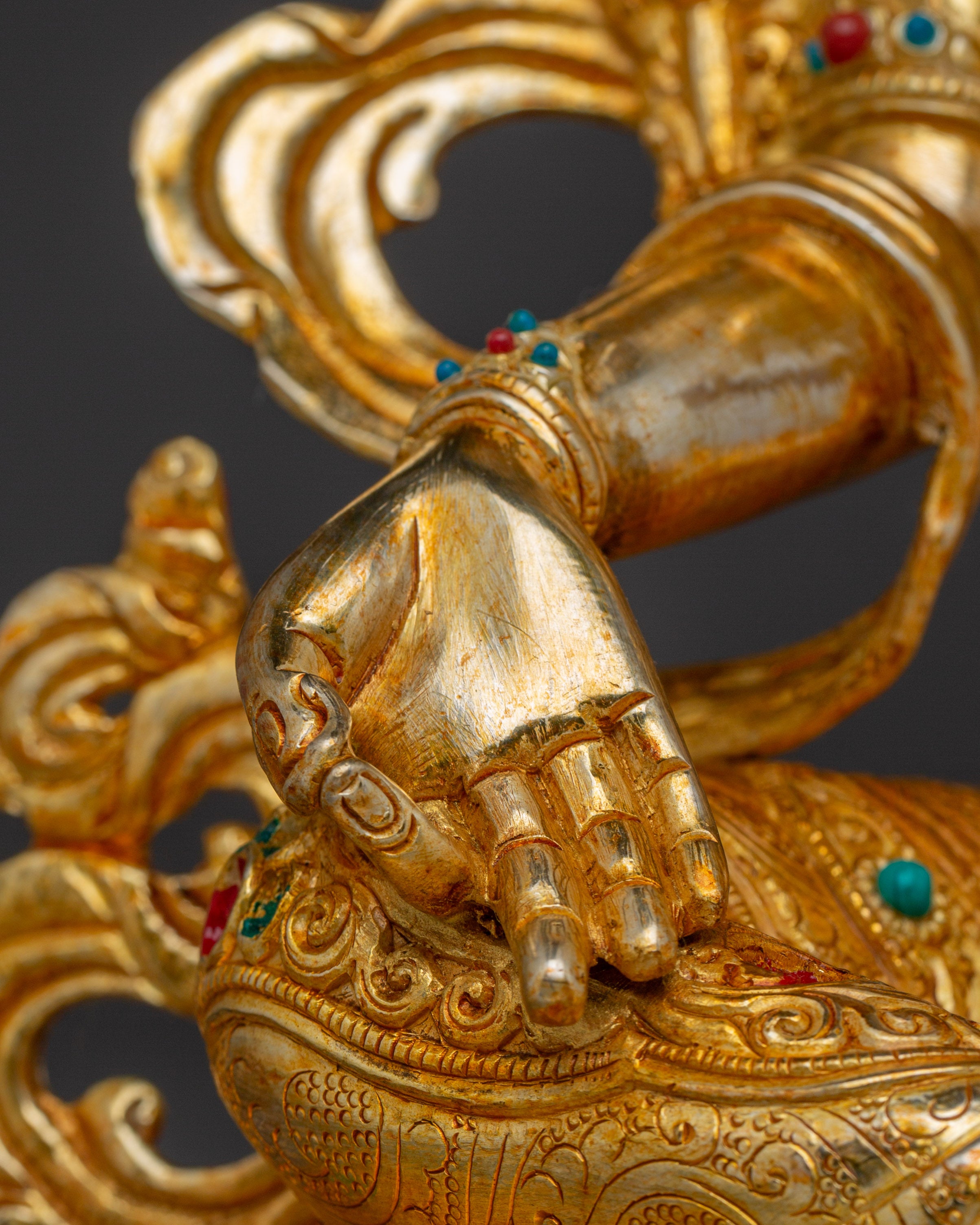 Serene Shyama Tara Handcrafted Statue | Green Tara - Mother of All Buddhas