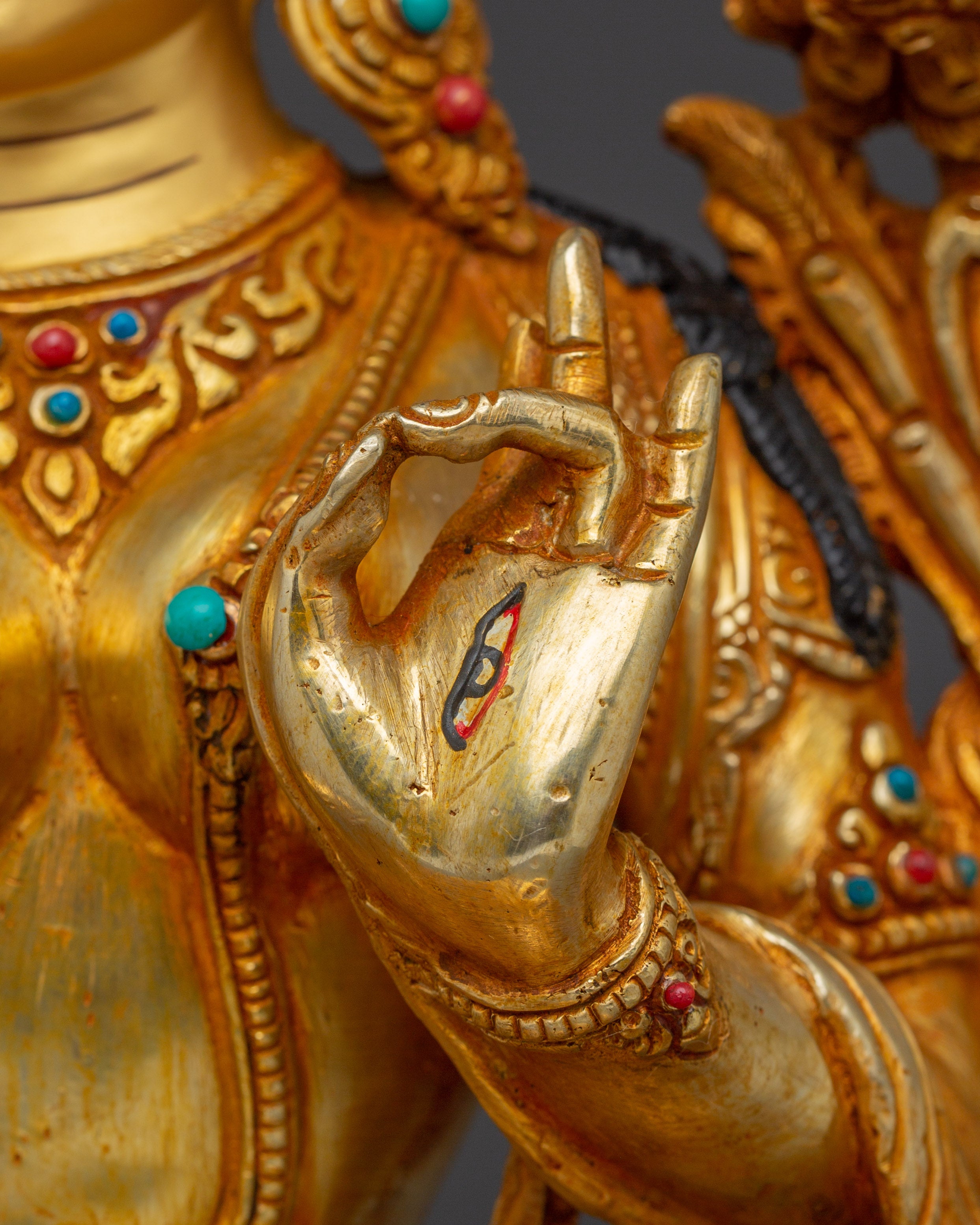 Calm Sita Tara Statue | White Tara - Tibetan Healing Deity