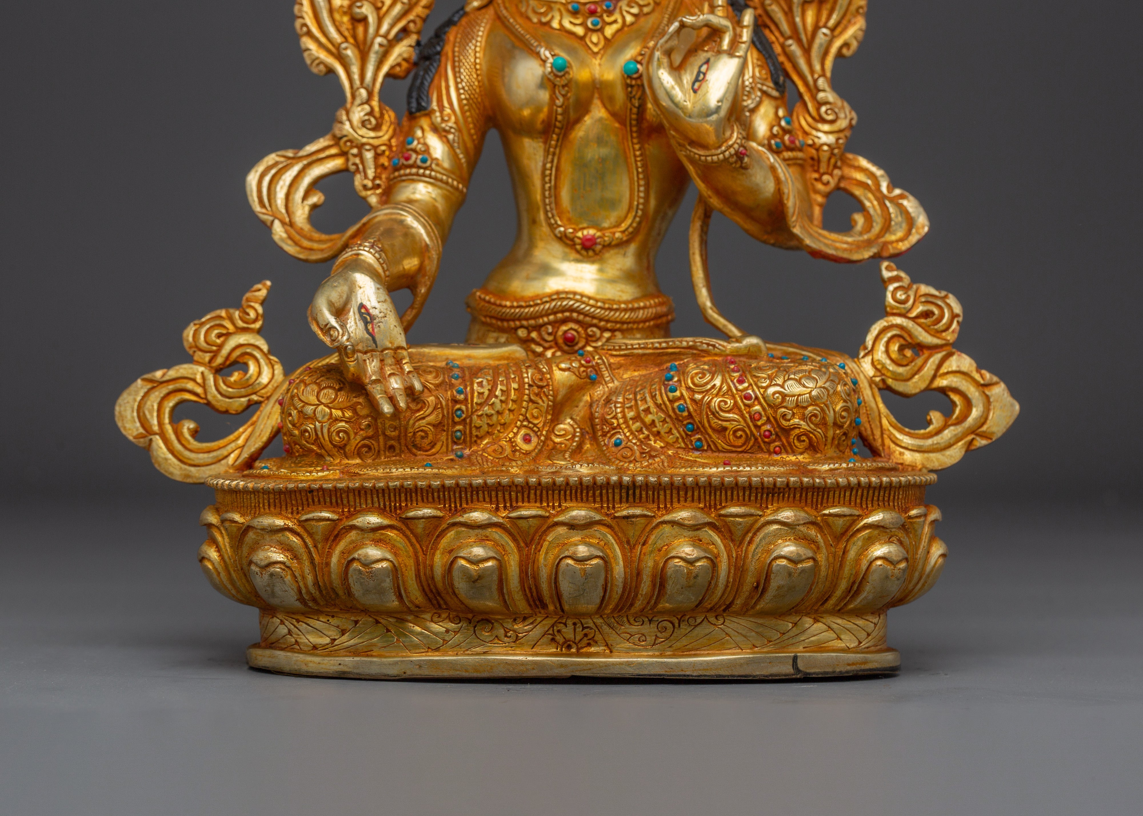 Calm Sita Tara Statue | White Tara - Tibetan Healing Deity