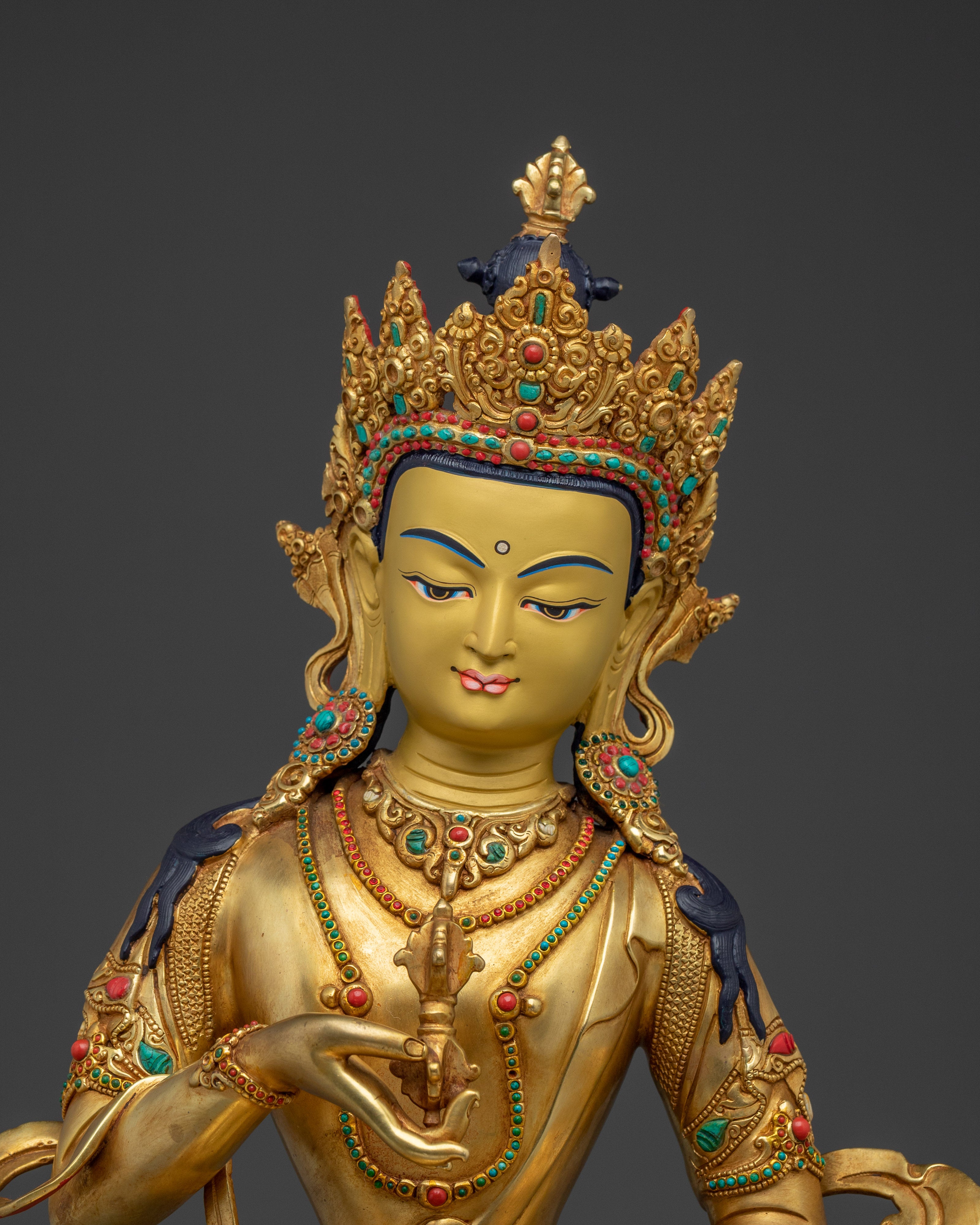Tibetan Buddhist Purifier Deity vajrasattva Statue | Dorje Sempa Sculpture