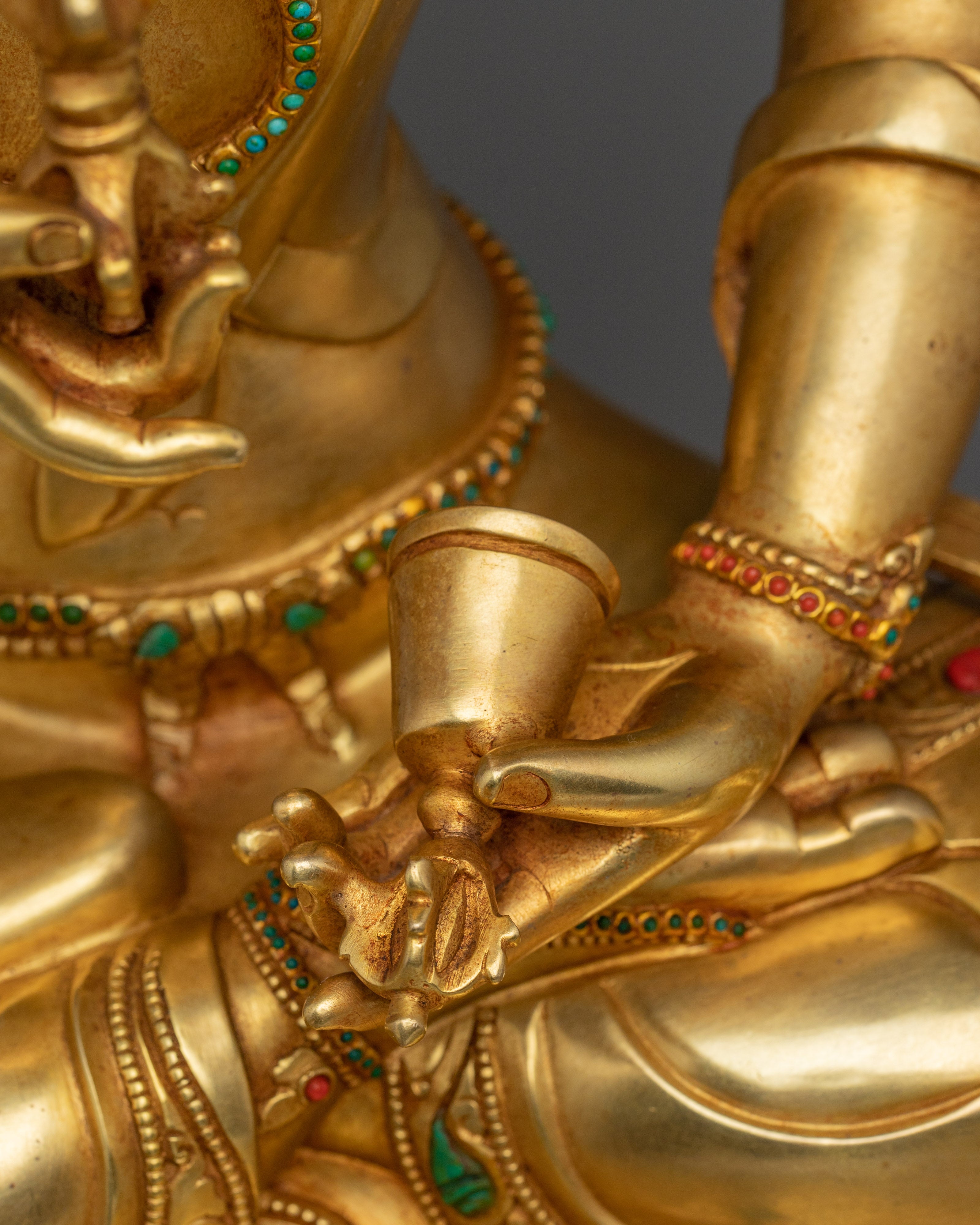 Tibetan Buddhist Purifier Deity vajrasattva Statue | Dorje Sempa Sculpture