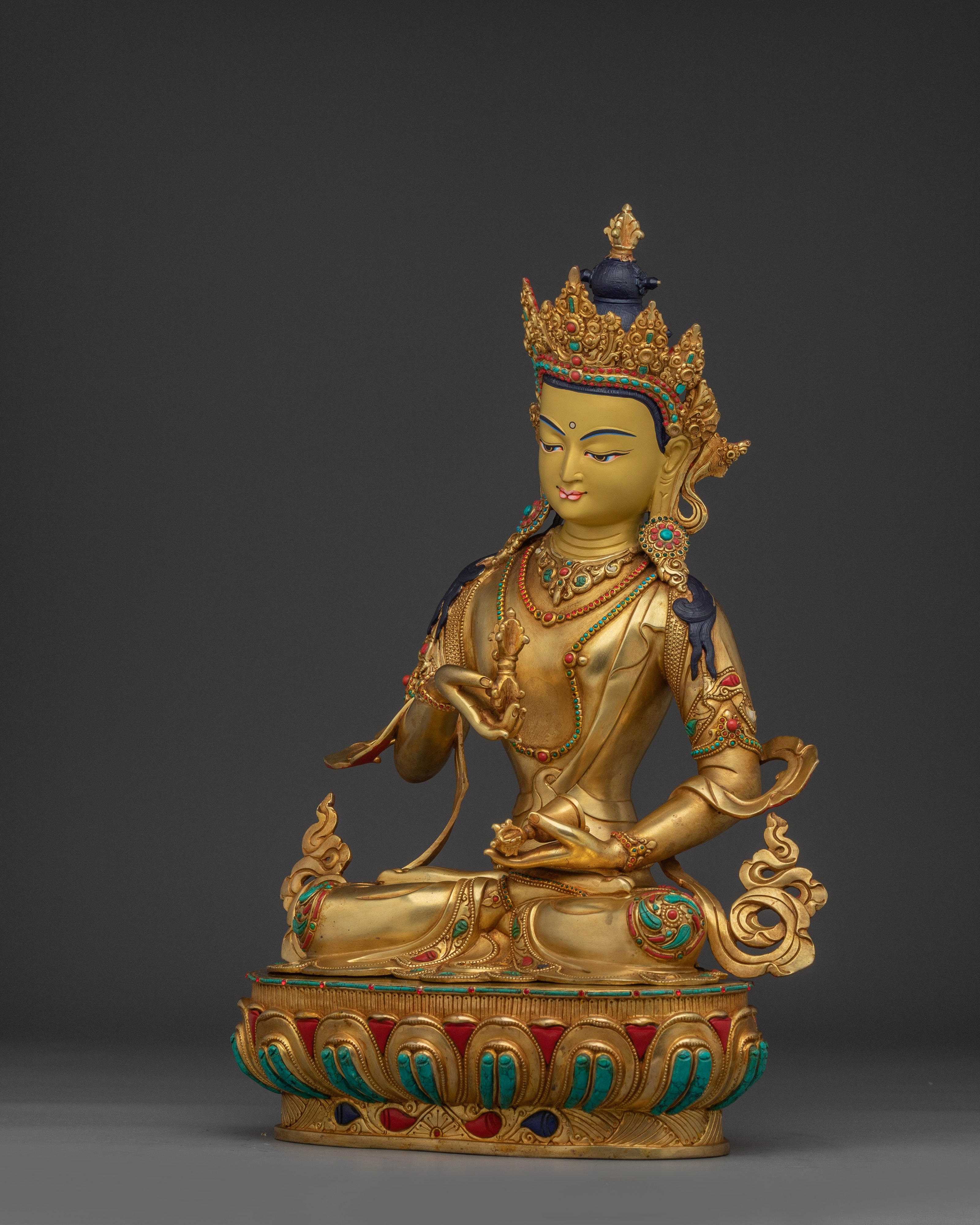 Tibetan Buddhist Purifier Deity vajrasattva Statue | Dorje Sempa Sculpture