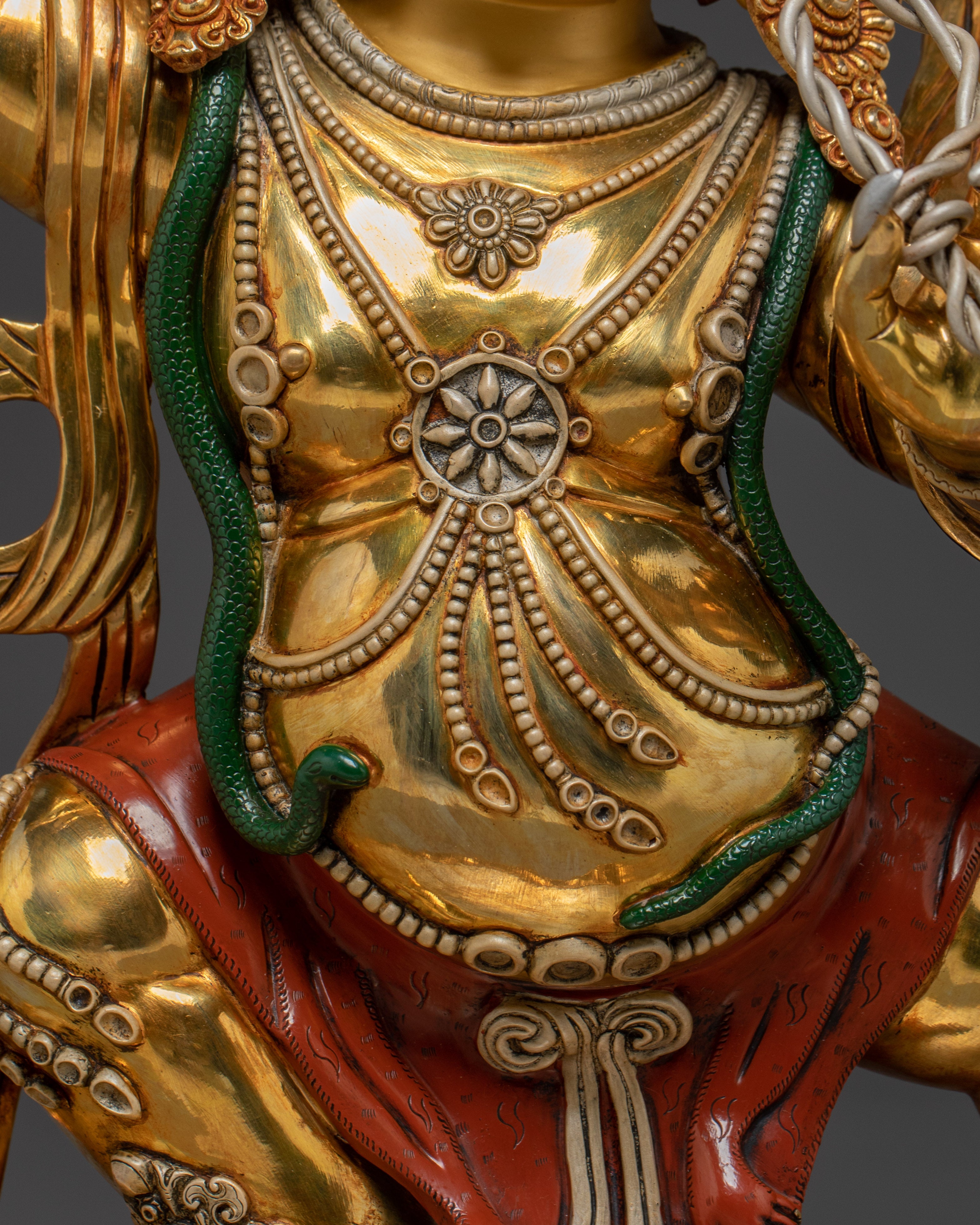 Life-Size Vajrapani Buddhist Statue | Spiritual Art for Shrine