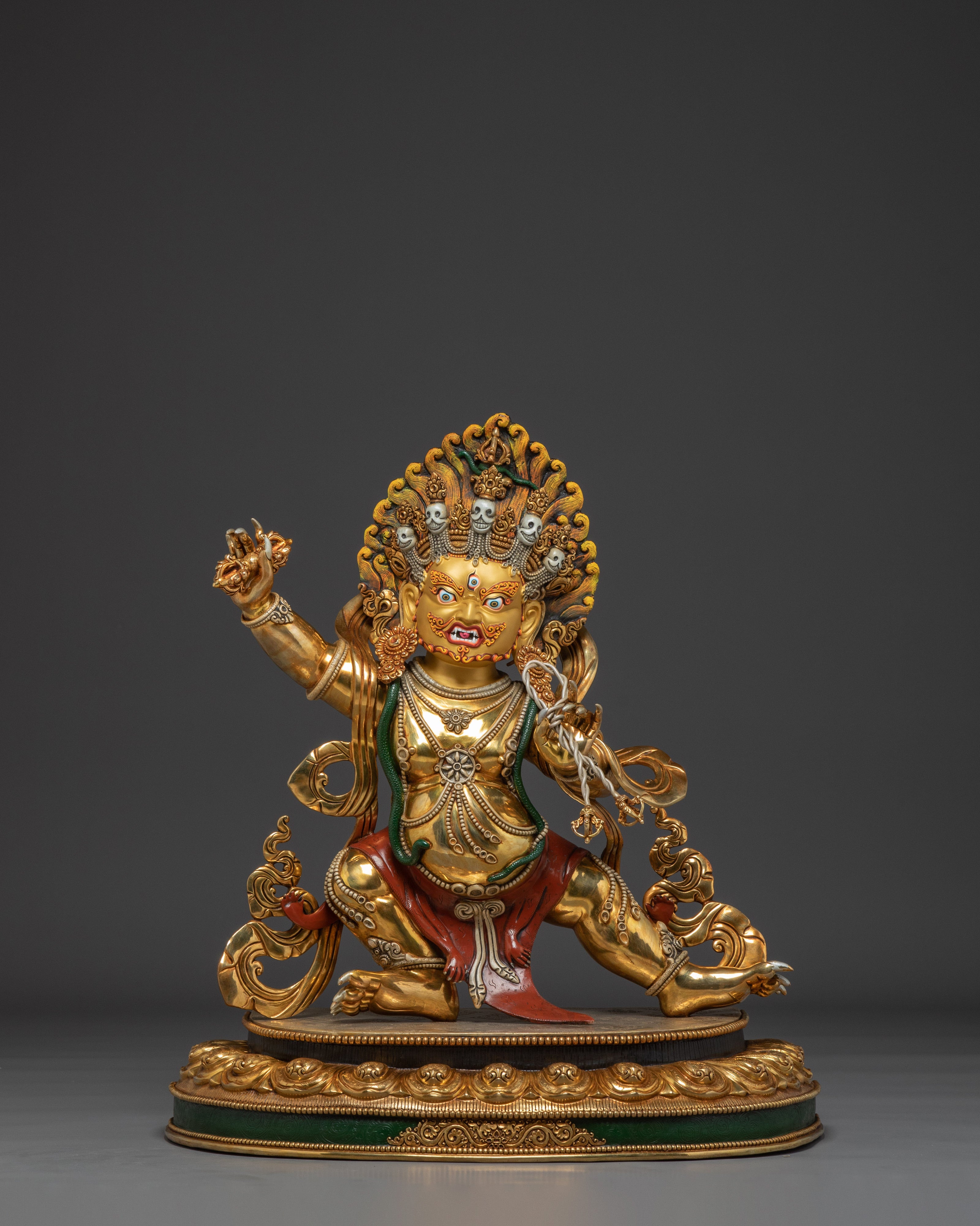 Life-Size Vajrapani Buddhist Statue | Spiritual Art for Shrine