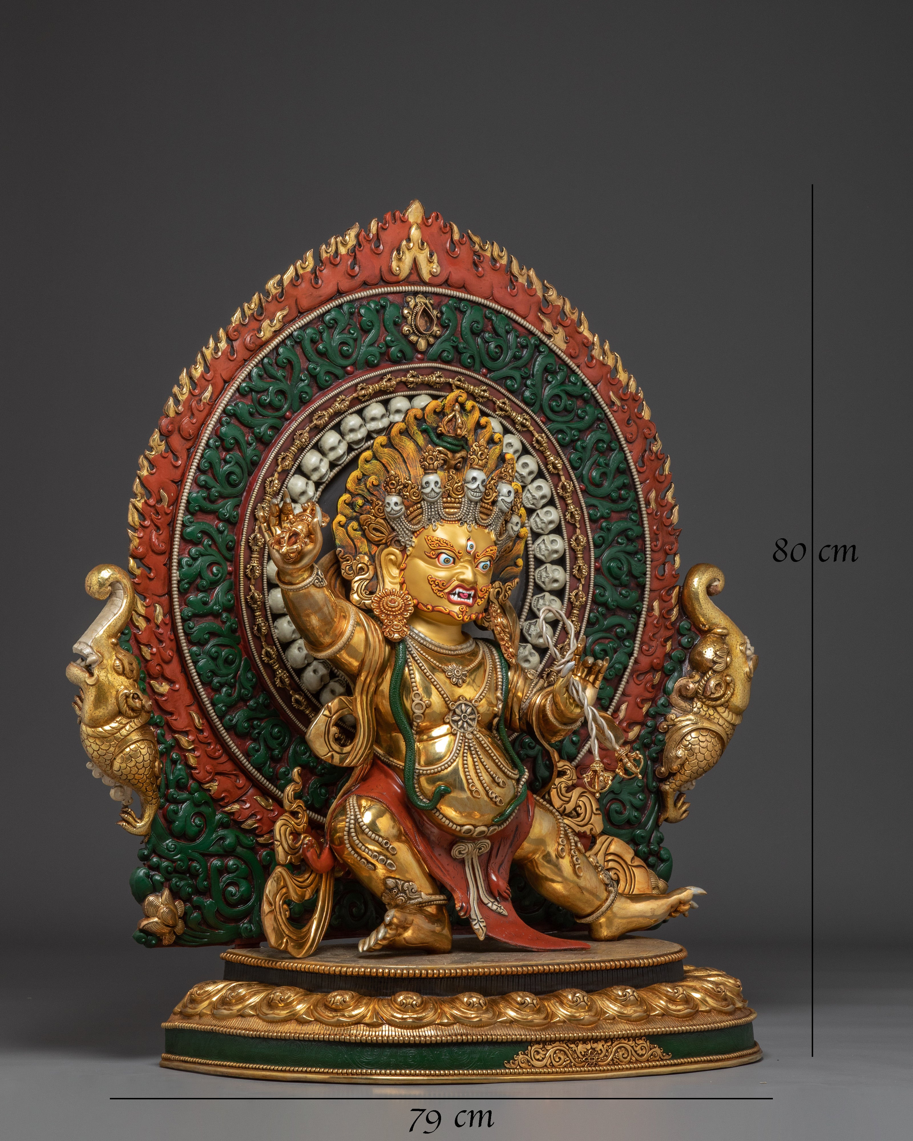 Life-Size Vajrapani Buddhist Statue
