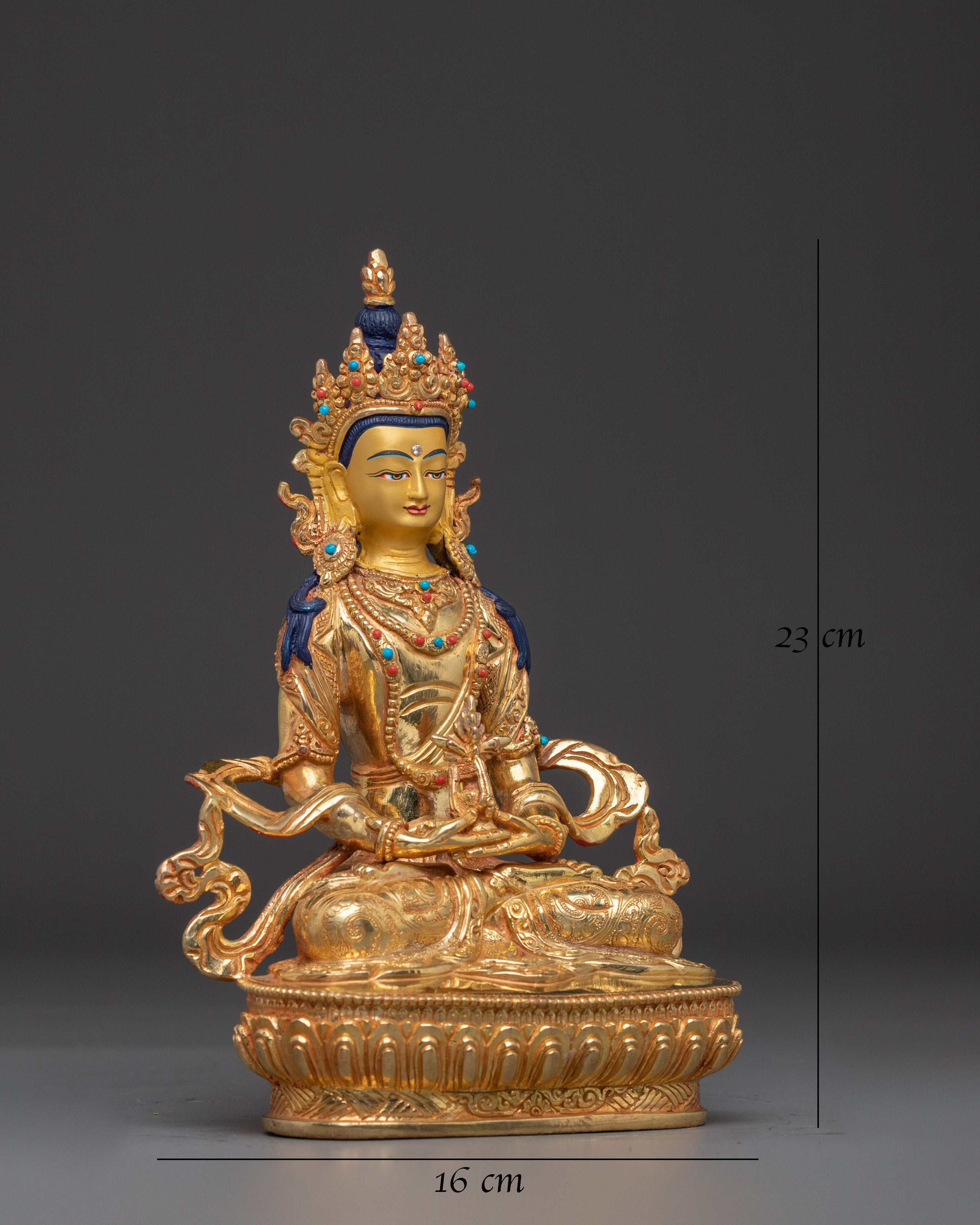 Amitayus copper statue