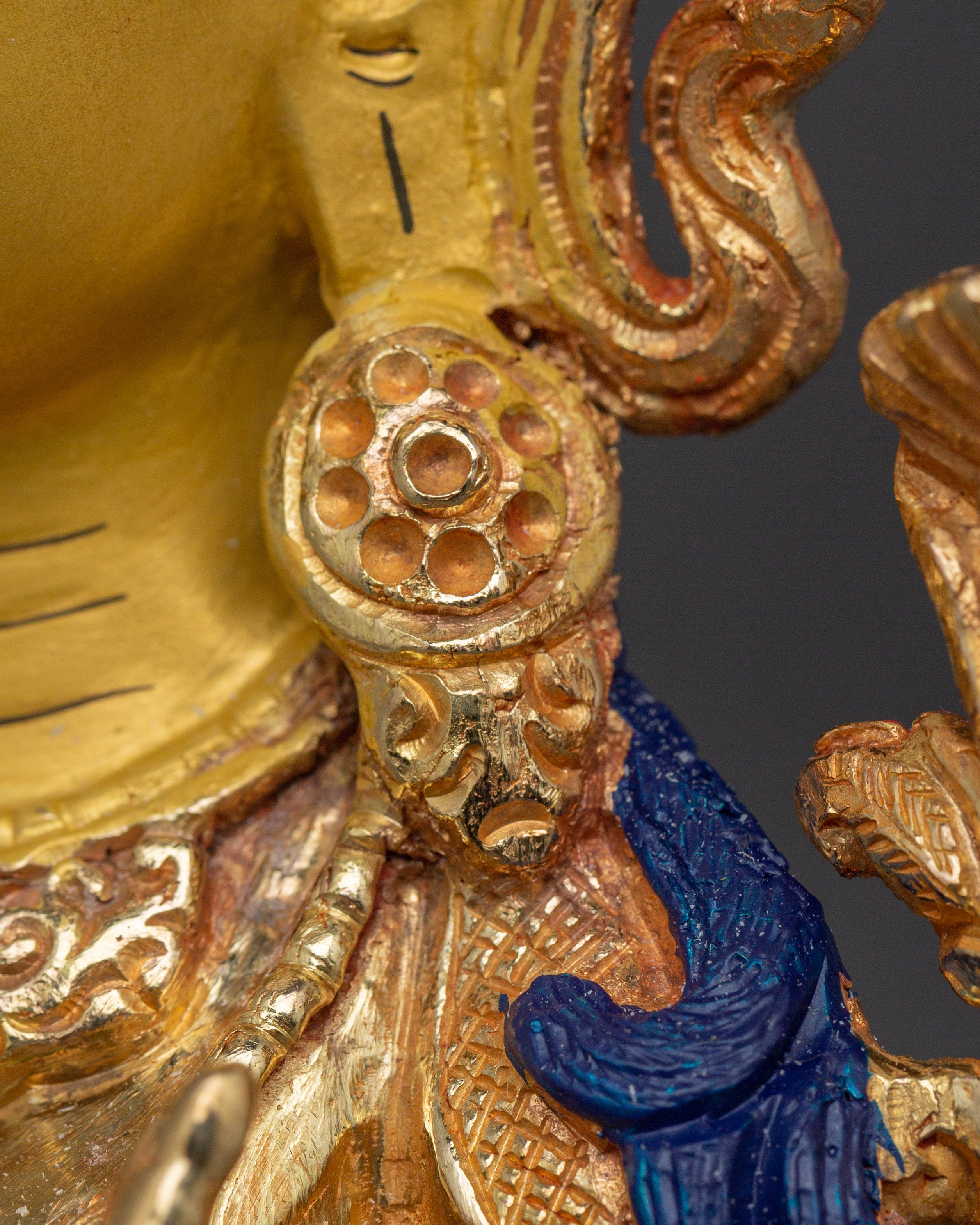 Tibetan Compassionate Deity Shyama Tara Statue | Green Tara - Mother of All Buddhas