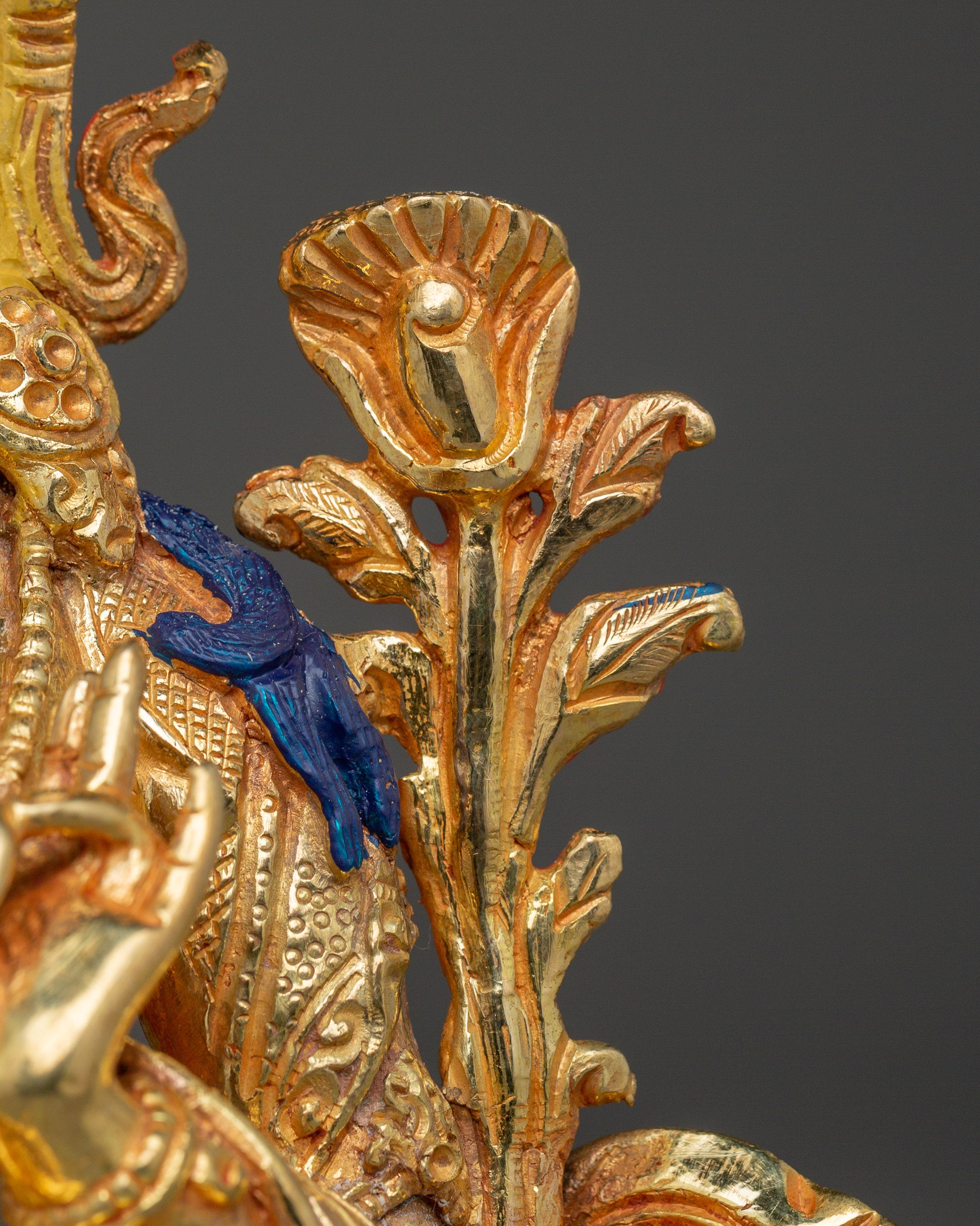 Tibetan Compassionate Deity Shyama Tara Statue | Green Tara - Mother of All Buddhas