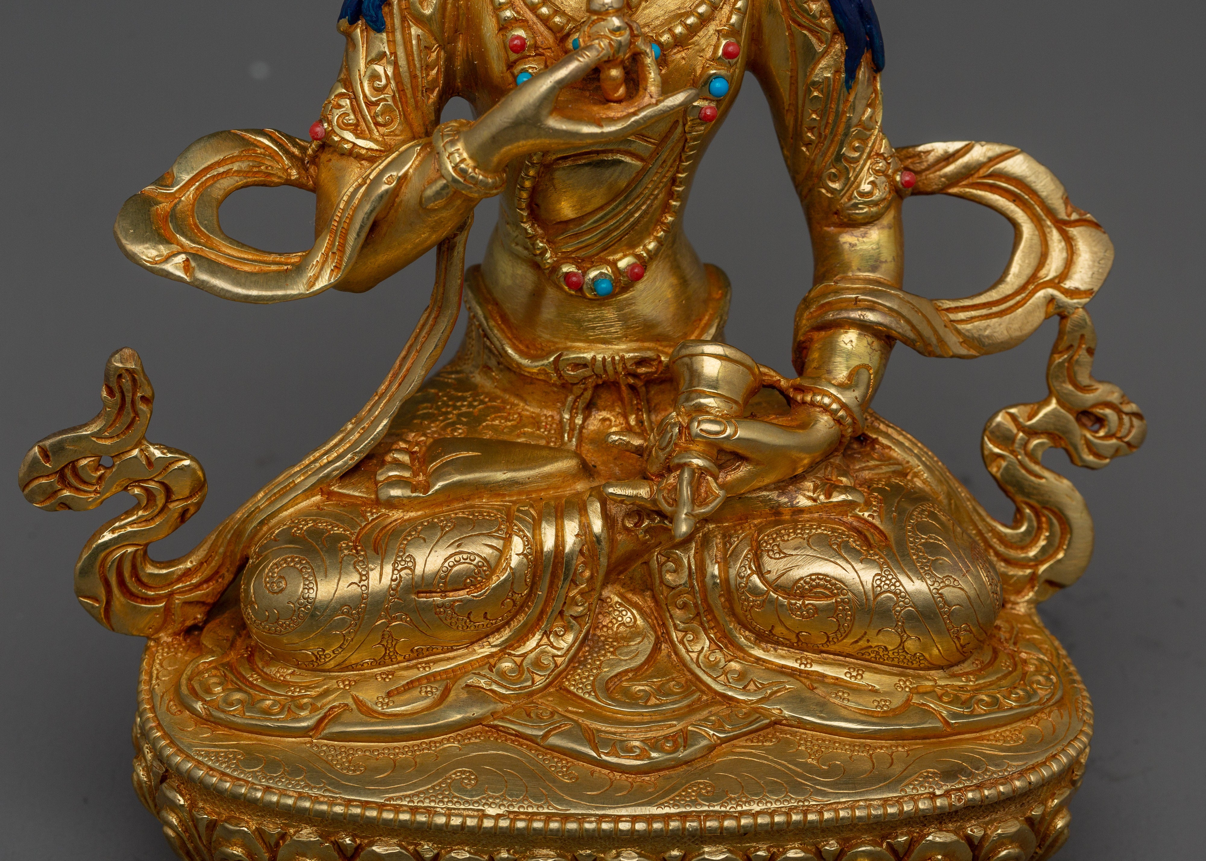 Handmade Buddhist Deity Vajrasattva Art | The Thunderbolt Being