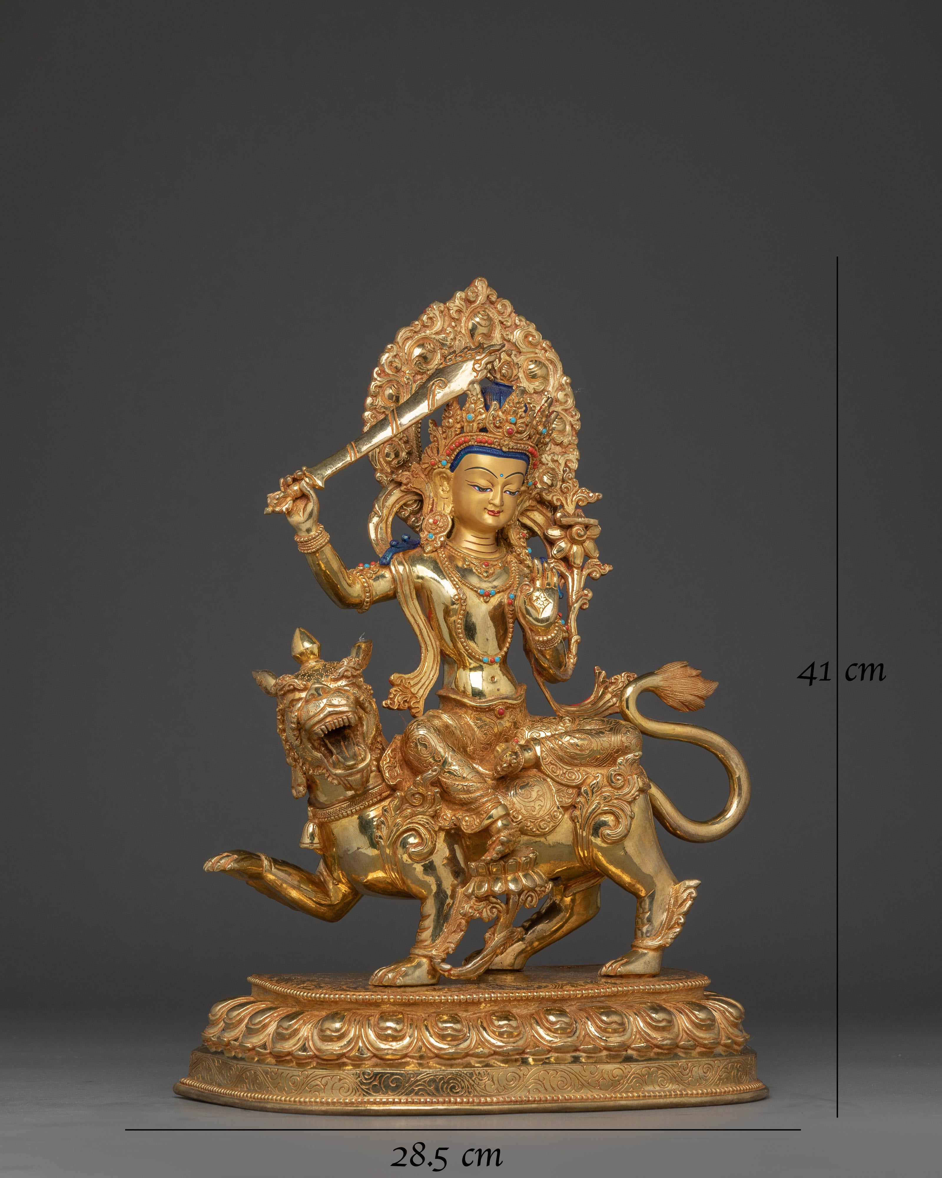 Wisdom Icon Manjushri Artwork