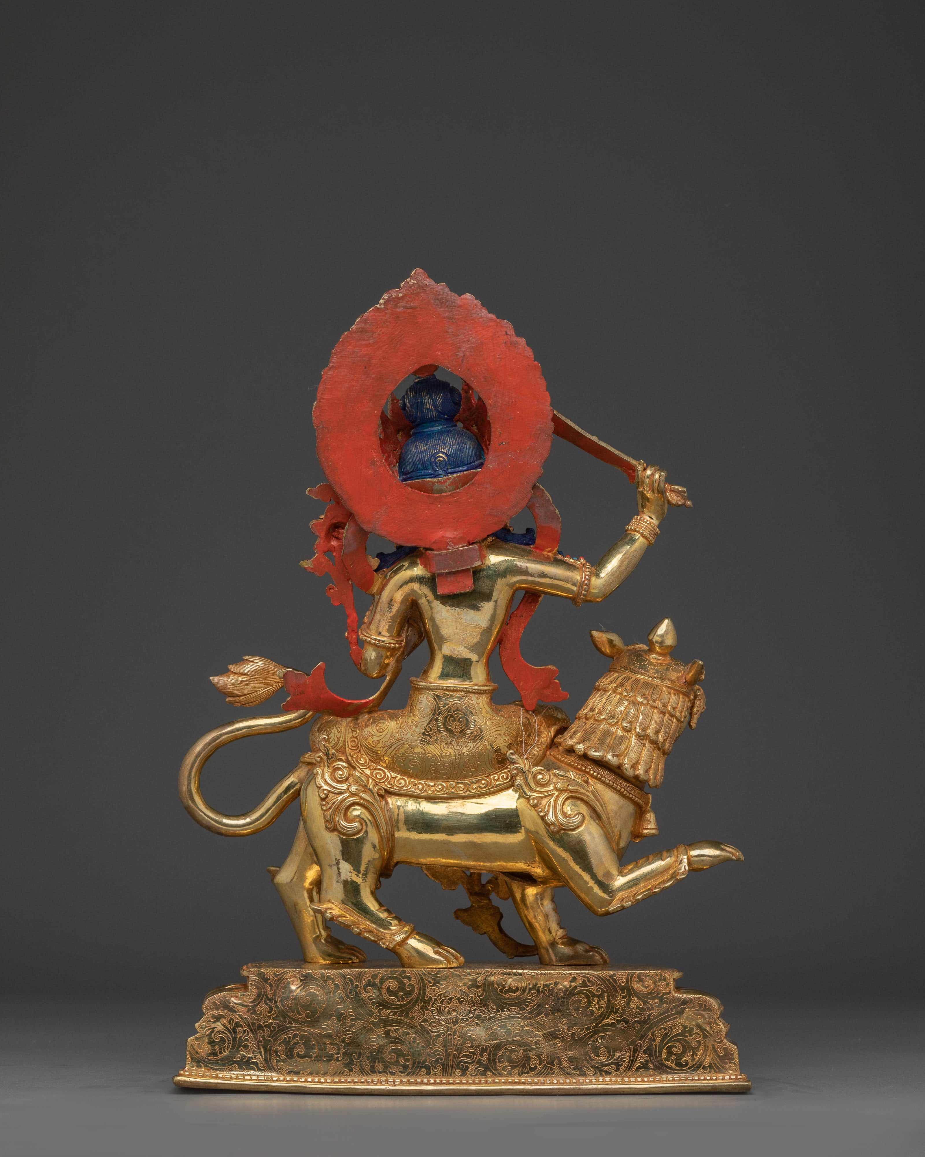 Wisdom Icon Manjushri Artwork | Divine Bodhisattva Manjughosa